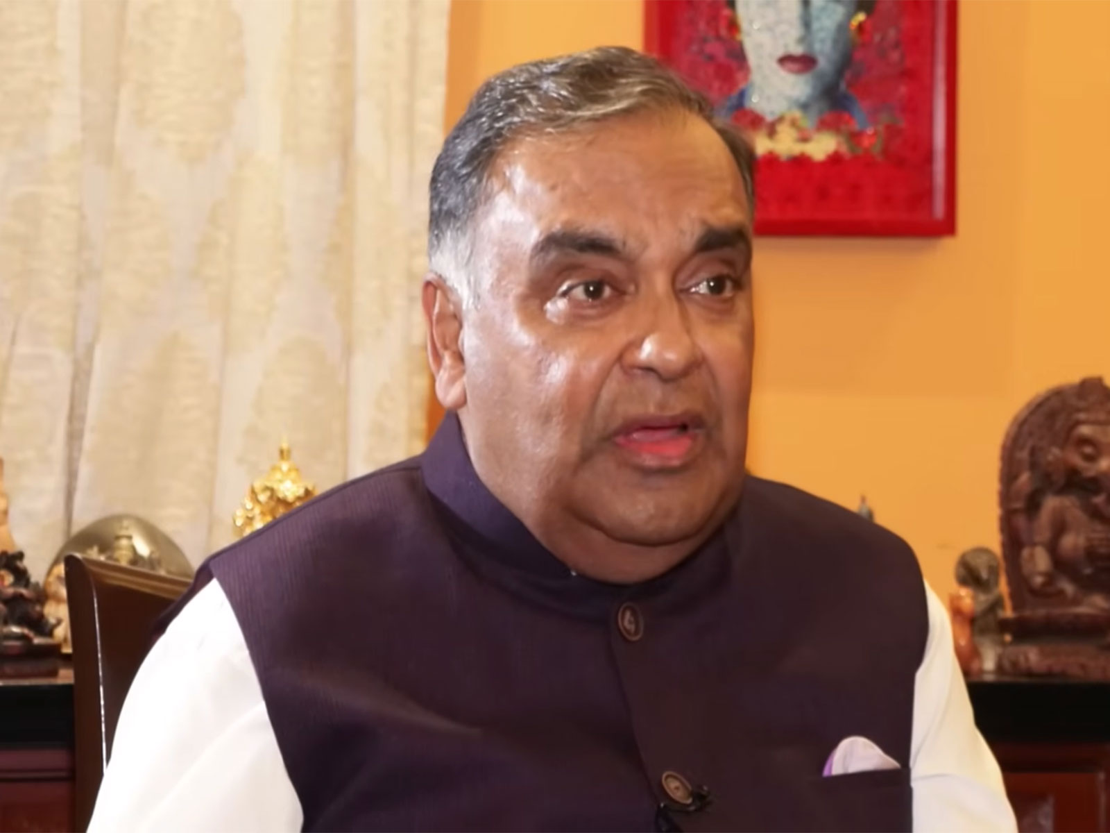 Former Indian diplomat Yash Sinha (Photo/ANI)