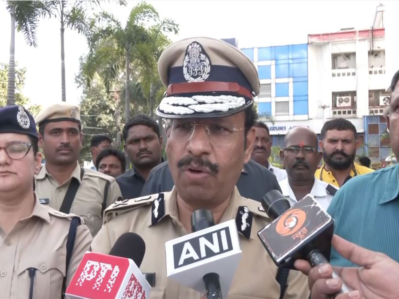 Hyderabad Police Commissioner VC Sajjanar (Photo/ANI)