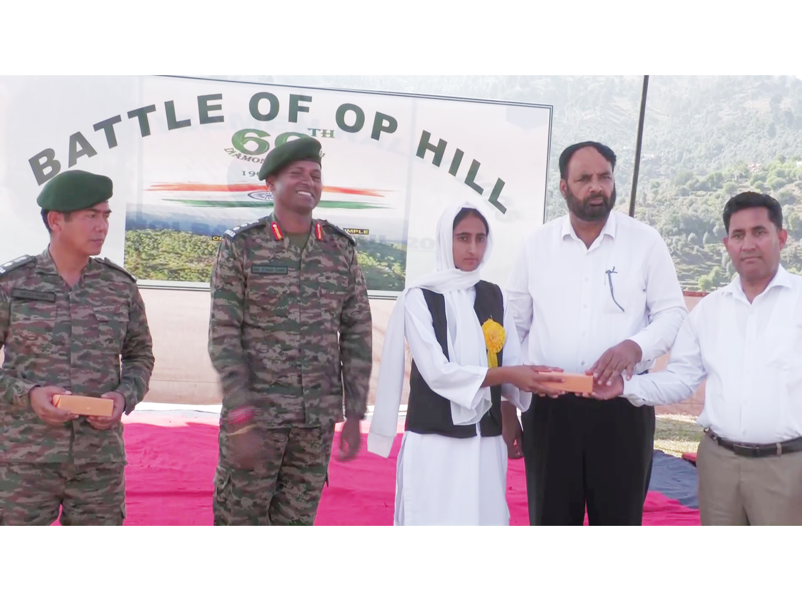 Indian Army organise talent hunt fest in Poonch (Photo: ANI)