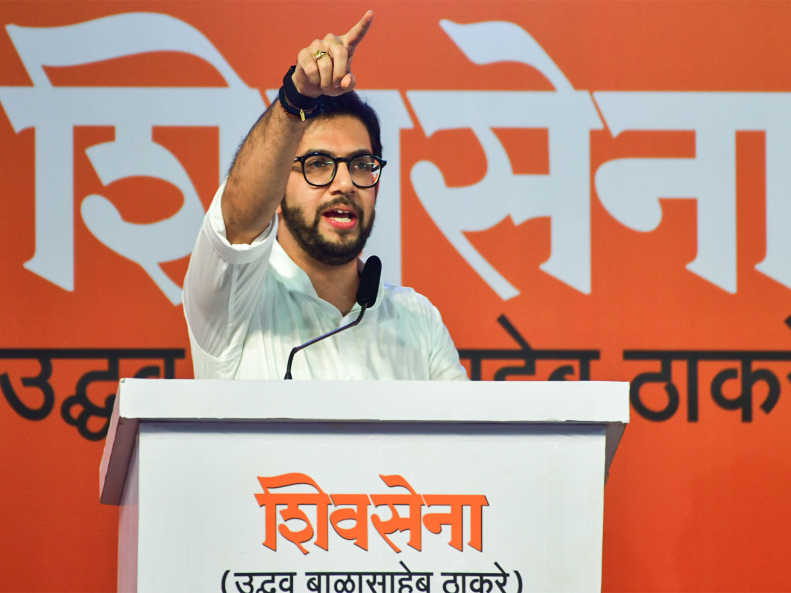 Shiv Sena (UBT) leader Aaditya Thackeray ( File photo/ANI)