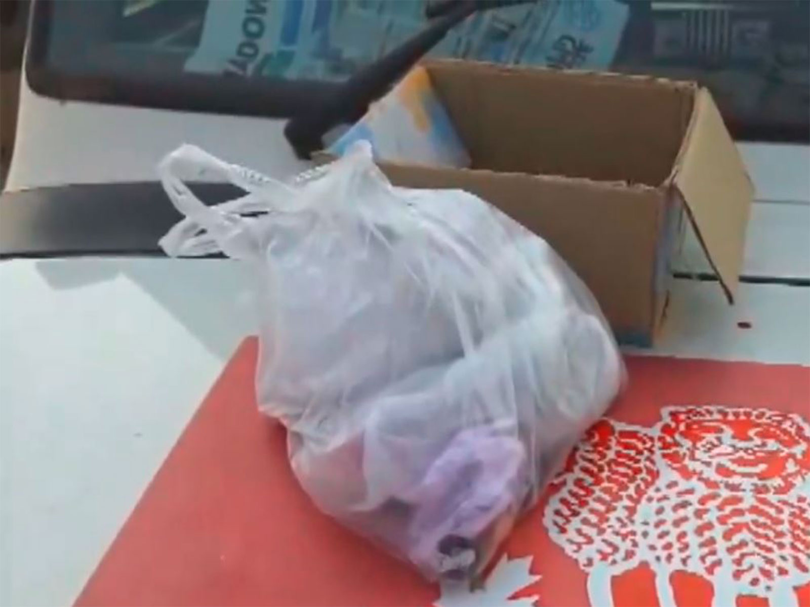 Visual of the recovered heroin-like substance (Photo: ANI)