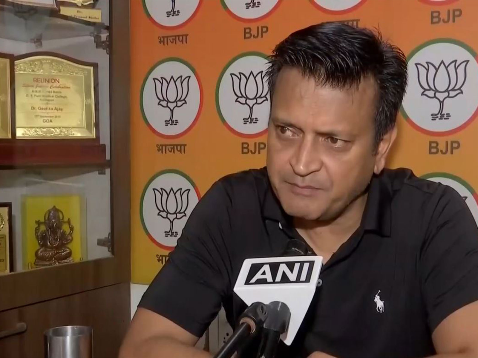 Bharatiya Janata Party national spokesperson Ajay Alok (Photo/ANI)
