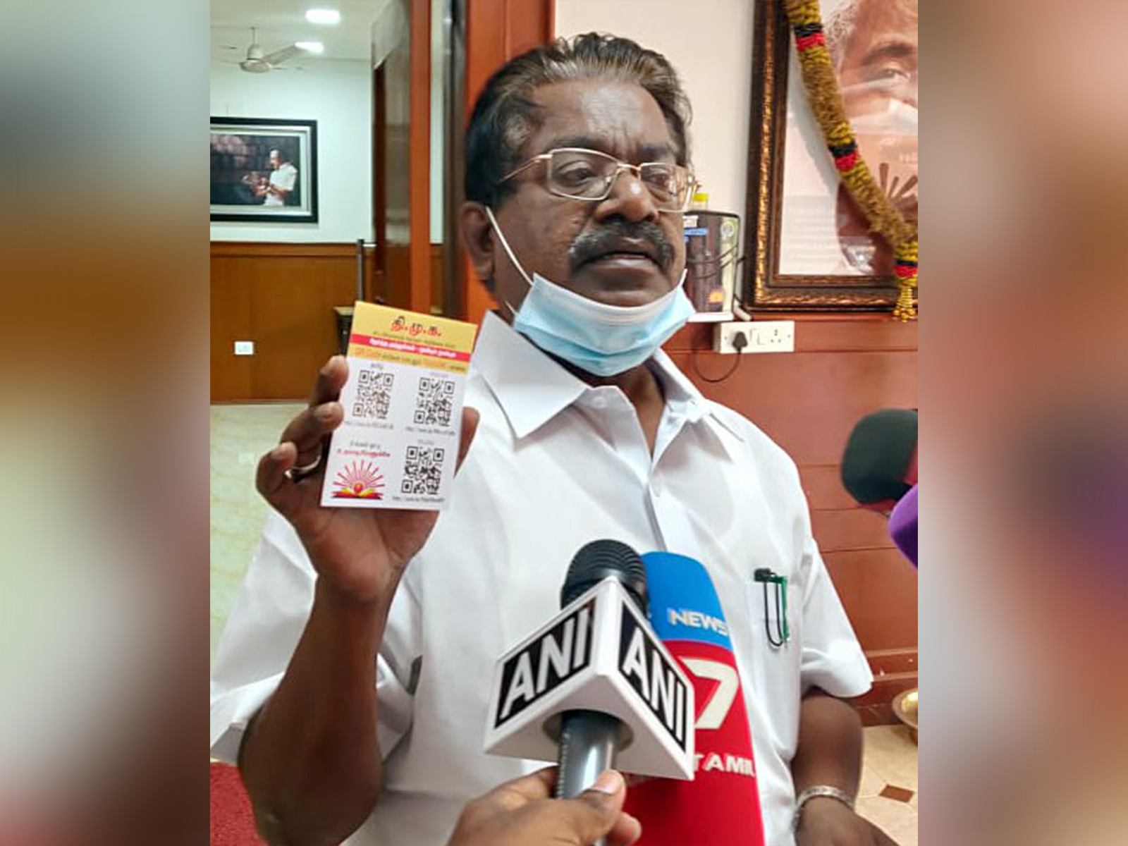 DMK Spokesperson TKS Elangovan (File Photo/ANI)