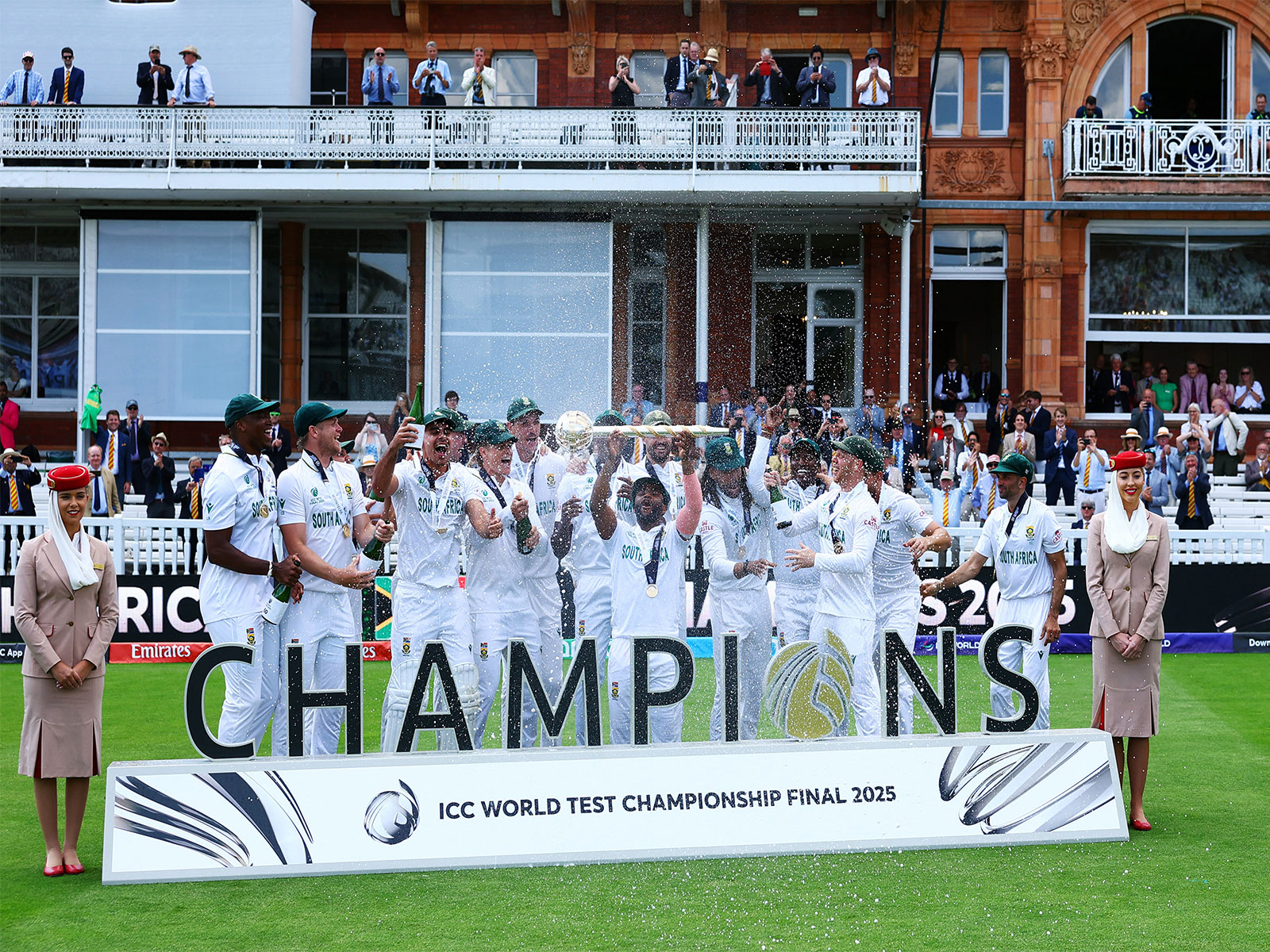 World Test Champions South Africa. (Photo: ANI)