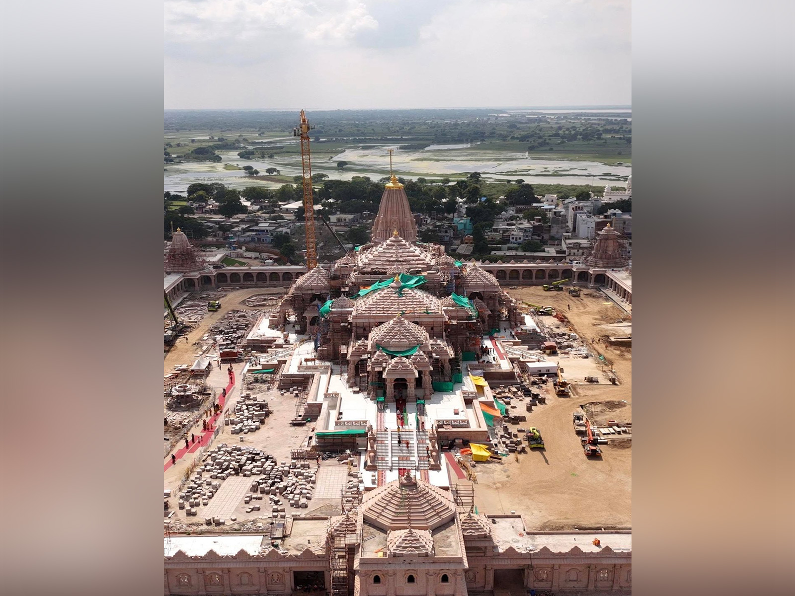 Visual of Shree Ram Janmabhoomi Temple (Photo: @ShriRamTeerth/X)