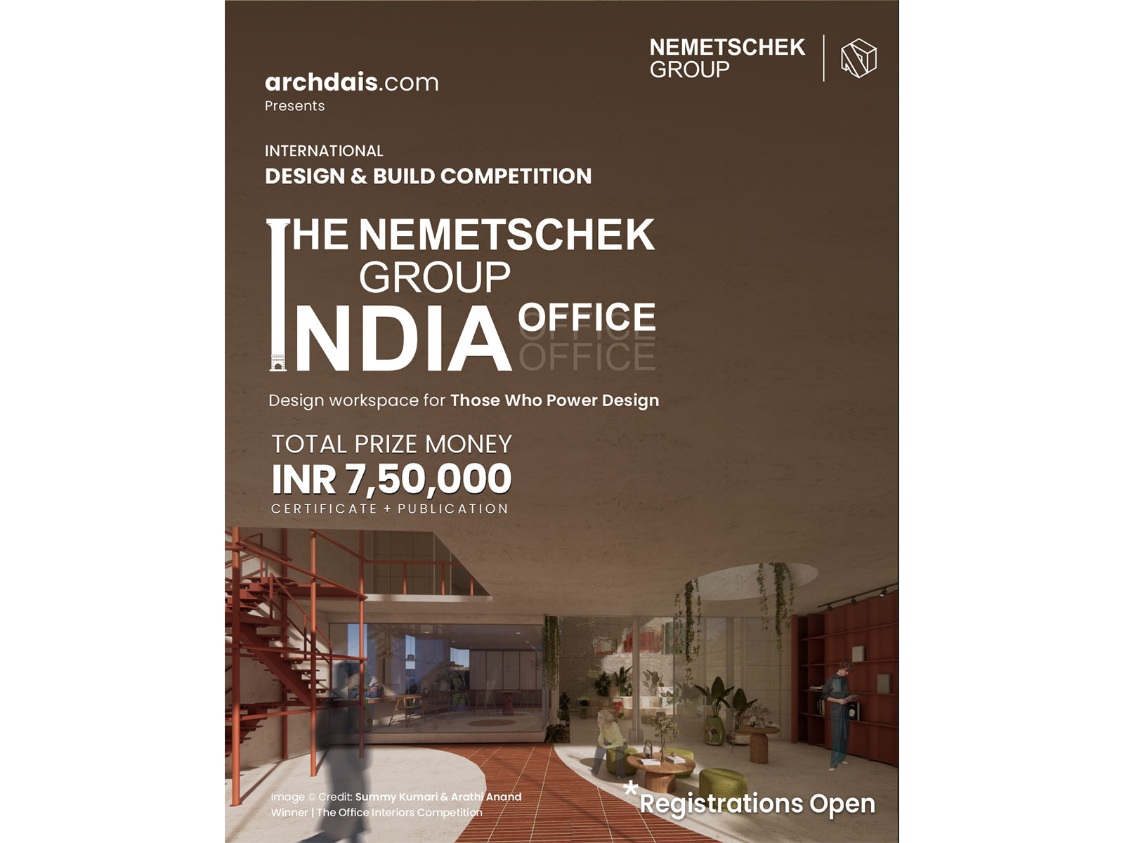 Nemetschek Group Launches International Office Interiors Competition in Collaboration with Archdais