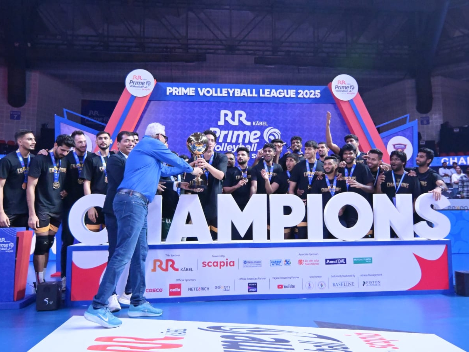 PVL 2025 Season 4 (Final): Bengaluru Torpedoes Crowned Champions with a Commanding Victory Over Mumbai Meteors in Grand Finale