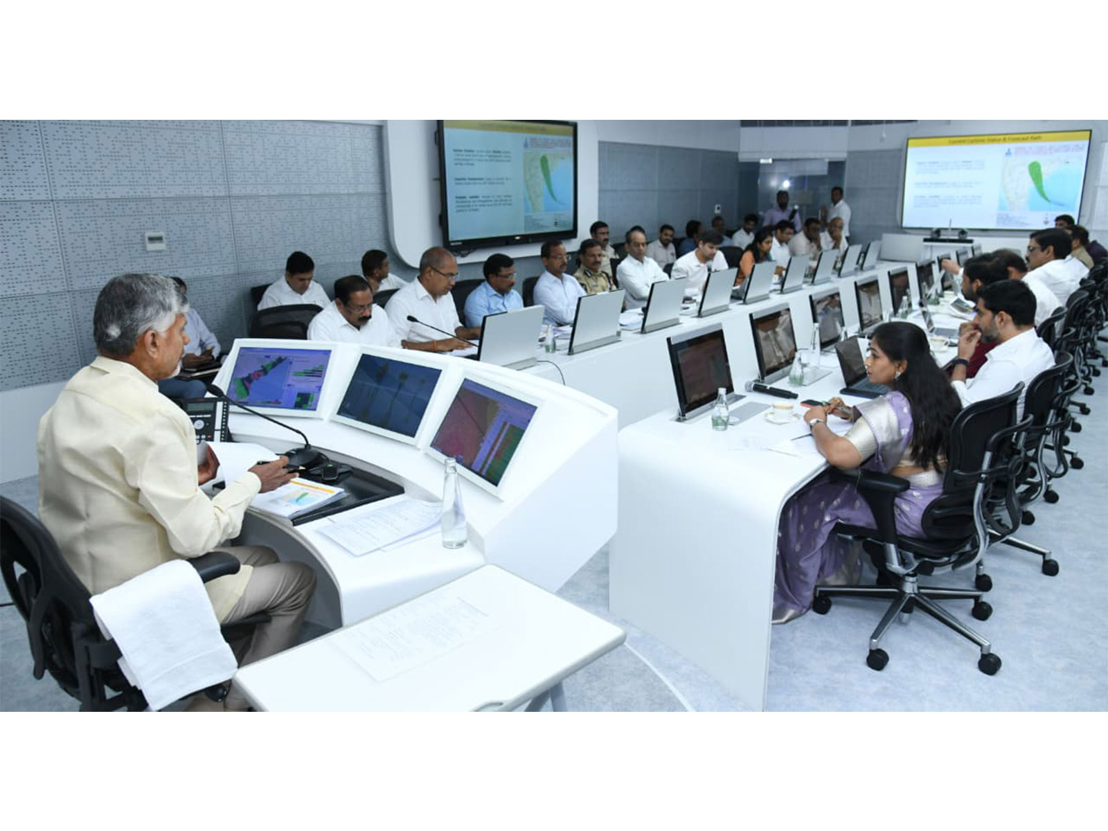 CM Chandrababu Naidu leads 24×7 real-time monitoring (Photo/X/@ncbn) CM Chandrababu Naidu leads 24×7 real-time monitoring (Photo/X/@ncbn)
