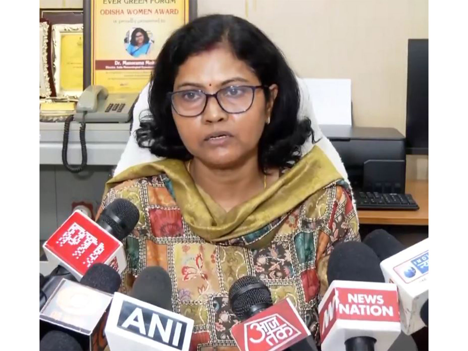IMD Bhubaneswar Director Dr Manorama Mohanty (Photo/ANI)