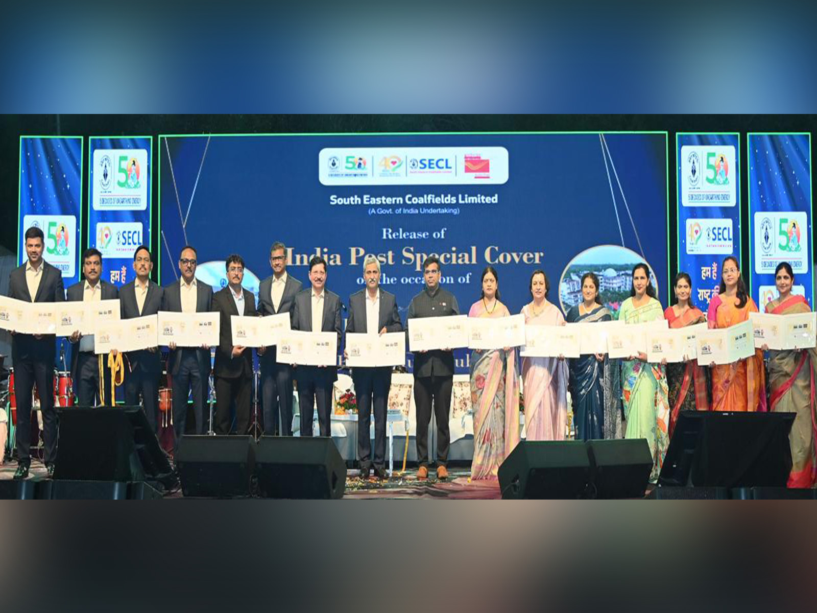 CIL, SECL in collaboration with India Post launch special cover (Photo/Department of Posts India)