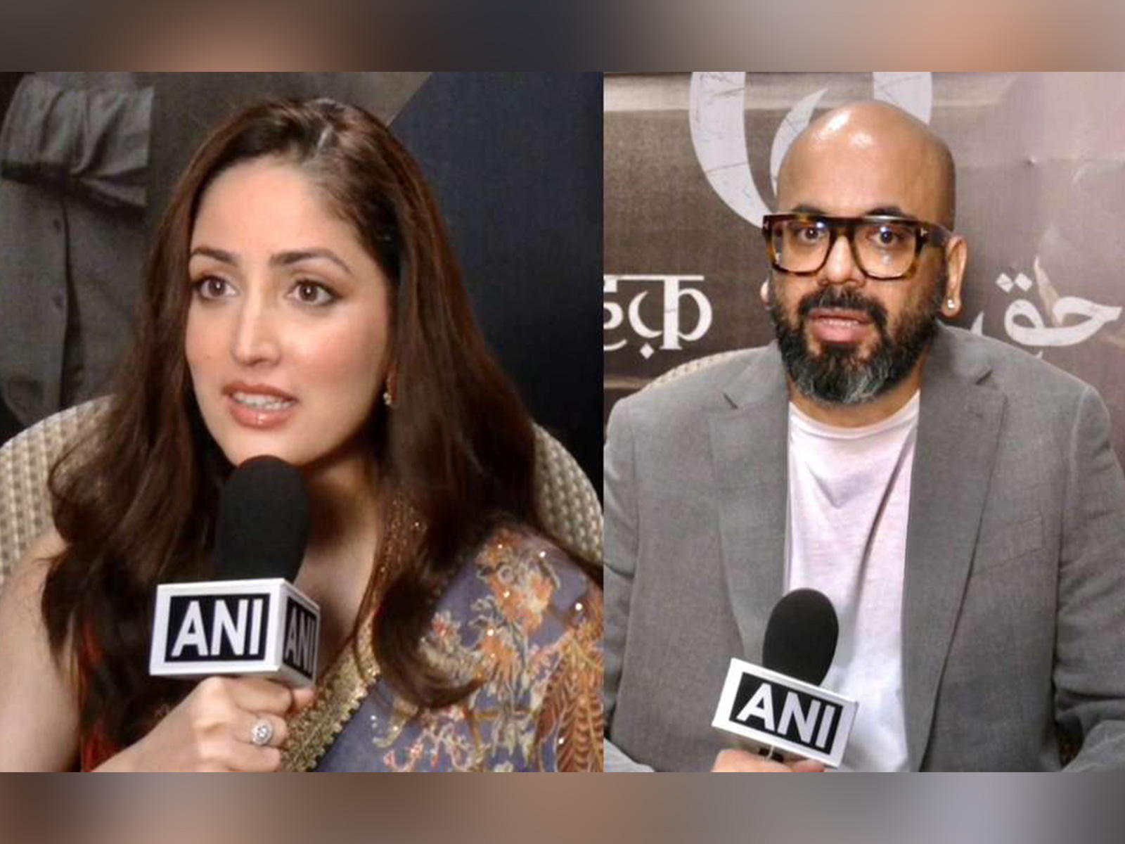 Yami Gautam, Suparn S Varma (Image source/ANI) 