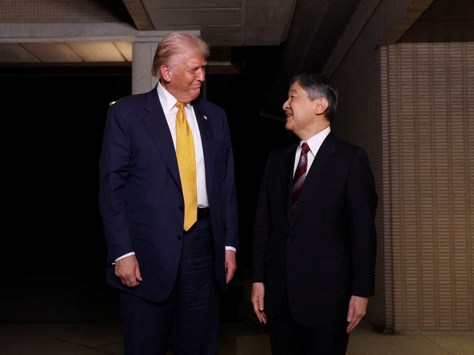 US President Donald Trump met Japan’s Emperor Naruhito (Photo/Reuters)