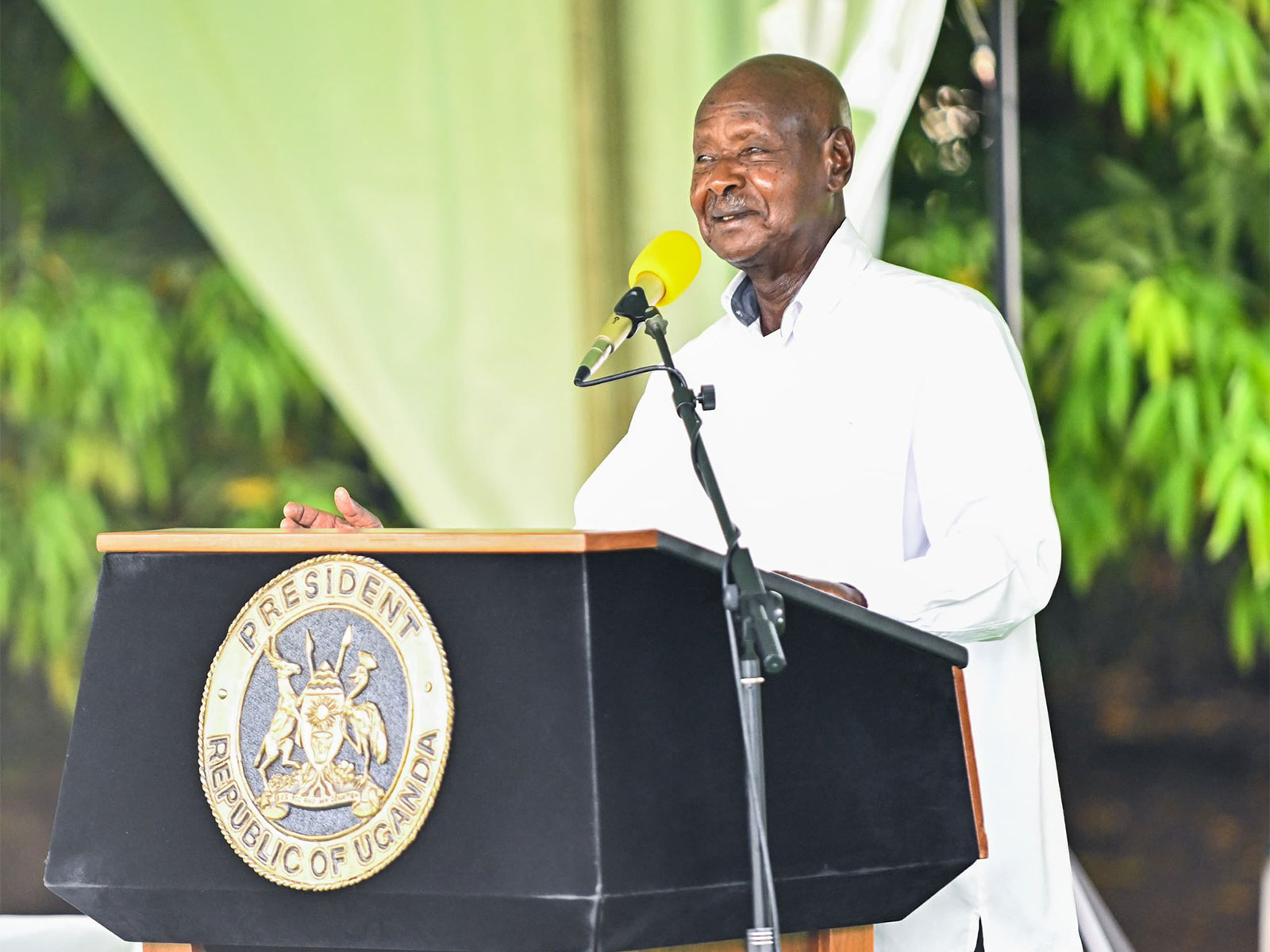 Uganda President Yoweri Kaguta Museveni (Photo/X@IndiainUganda)