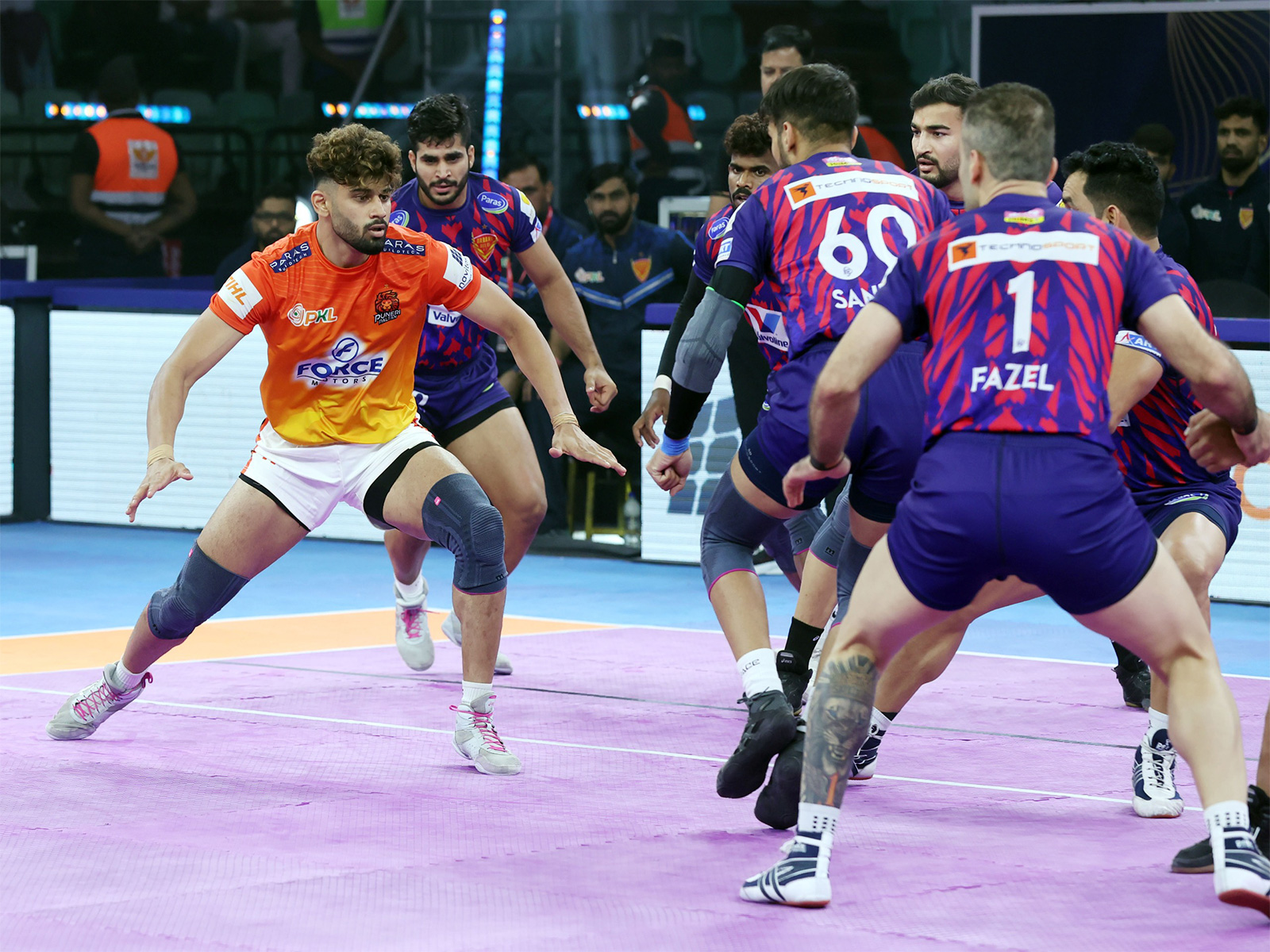 Dabang Delhi K.C. PLayers in action (Photo: PKL)