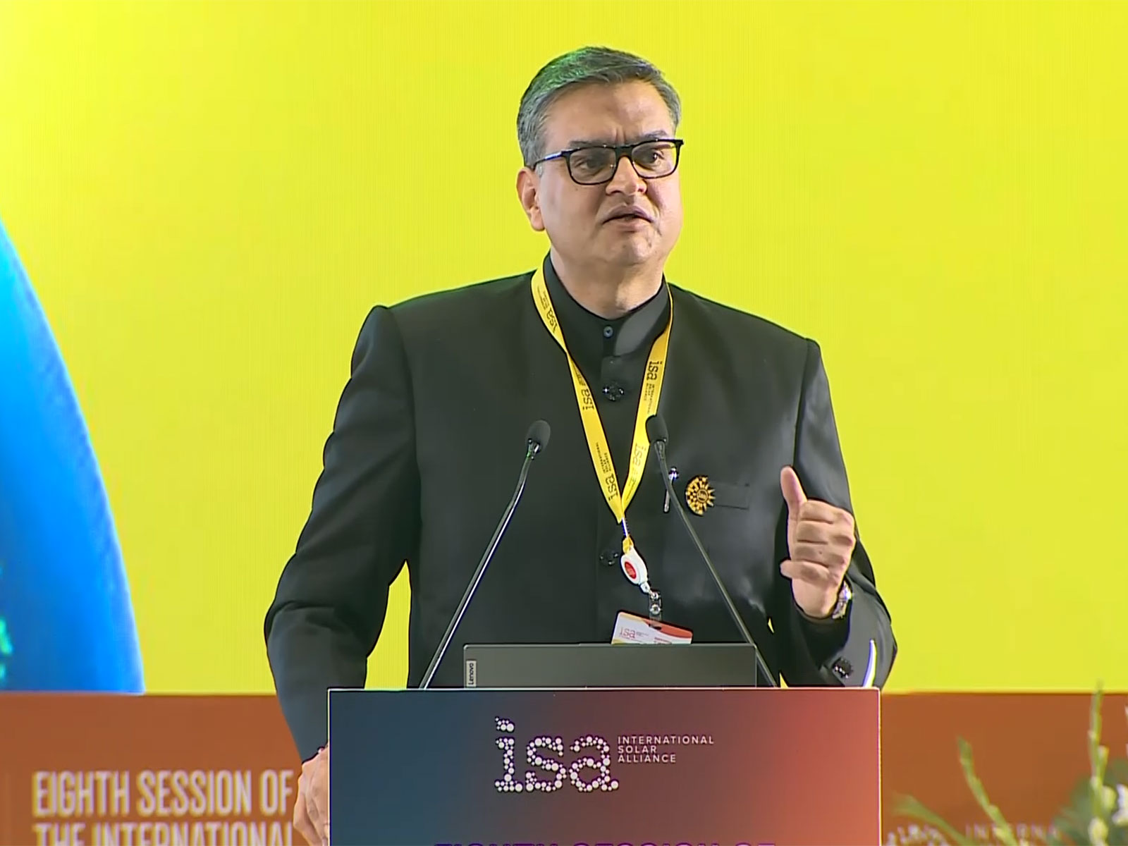 Ashish Khanna, International Solar Alliance, Director General (Photo/ANI)
