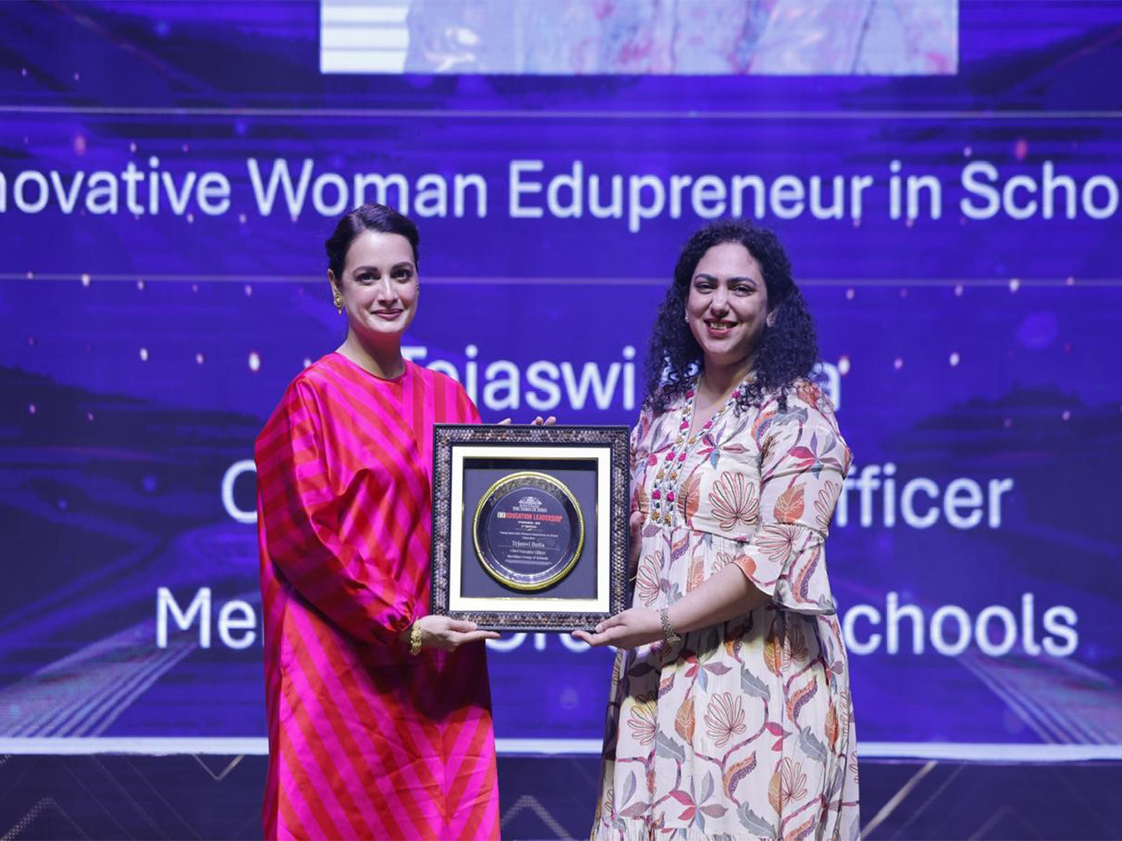 A Vision Honoured: Meridian Schools’ Ms Tejaswi Butta Crowned Young Innovative Women Edupreneur of the Year 2025