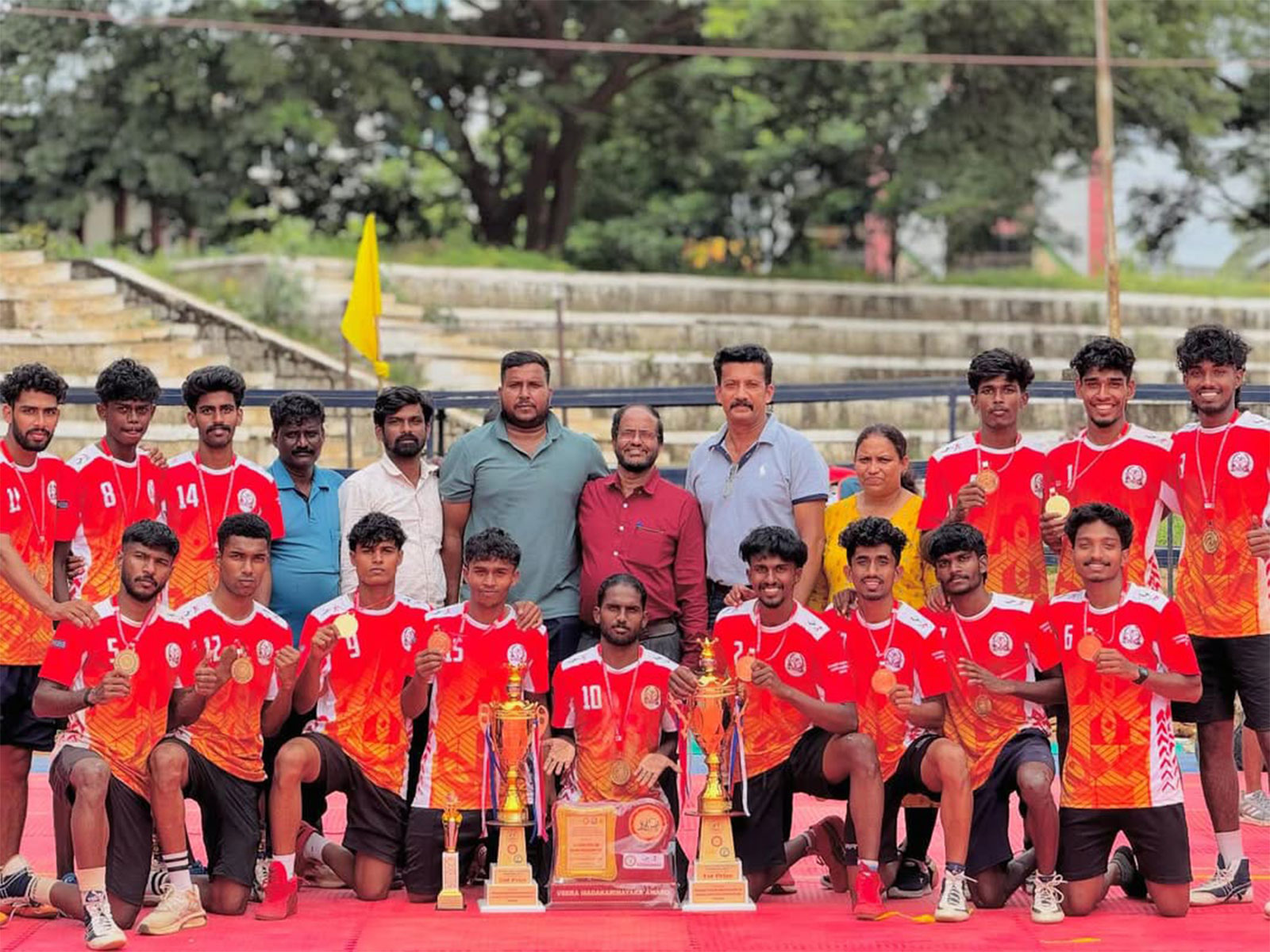 Winners of 31st Senior South Zone Kho Kho Championship (Photo: KKFI)