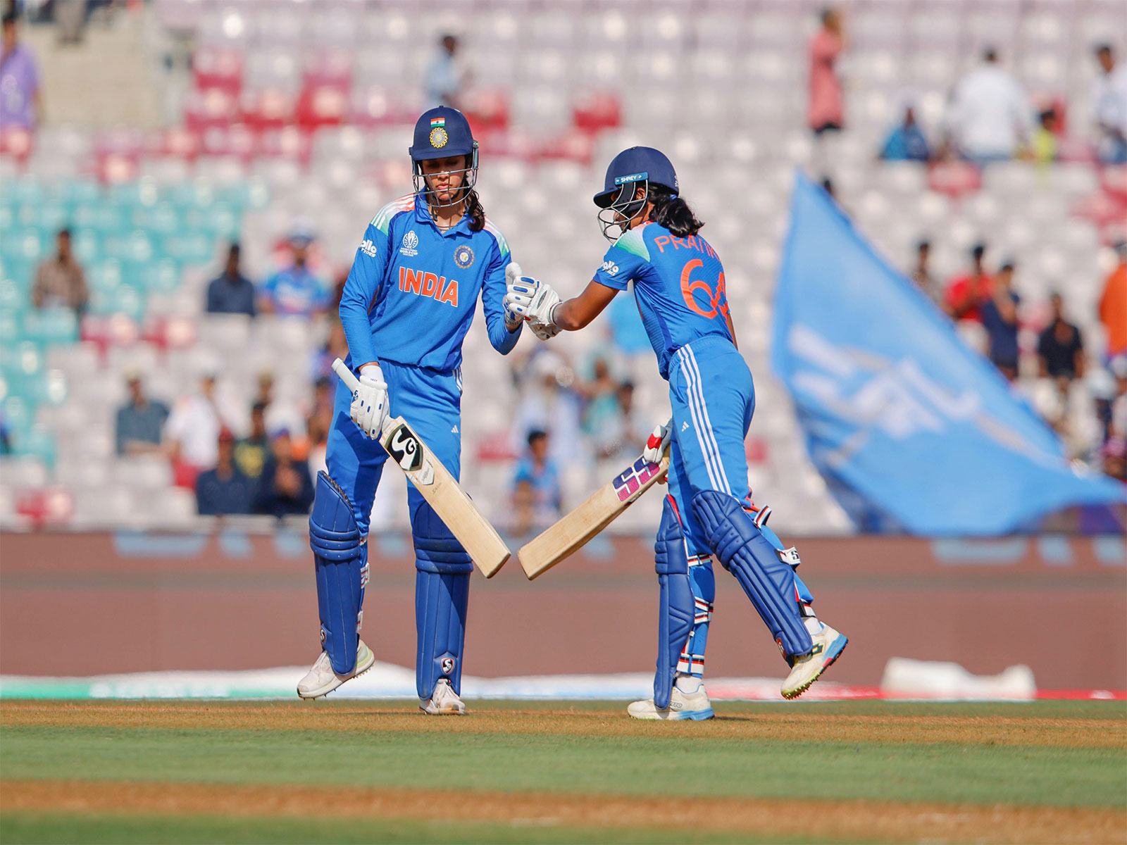Indian openers Smriti Mandhana and Pratika Rawal (Photo: X/@BCCIWomen)