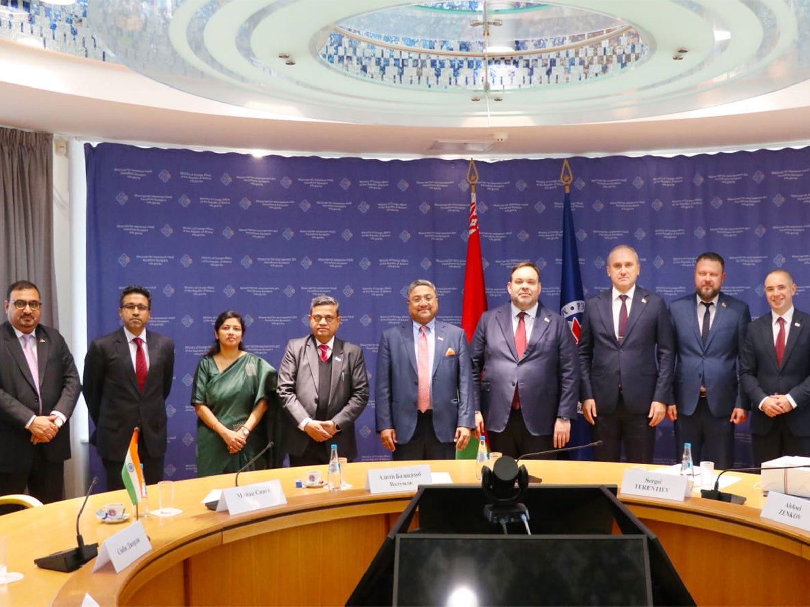 8th India-Belarus Foreign Office Consultations (Photo/ X@MEAIndia)