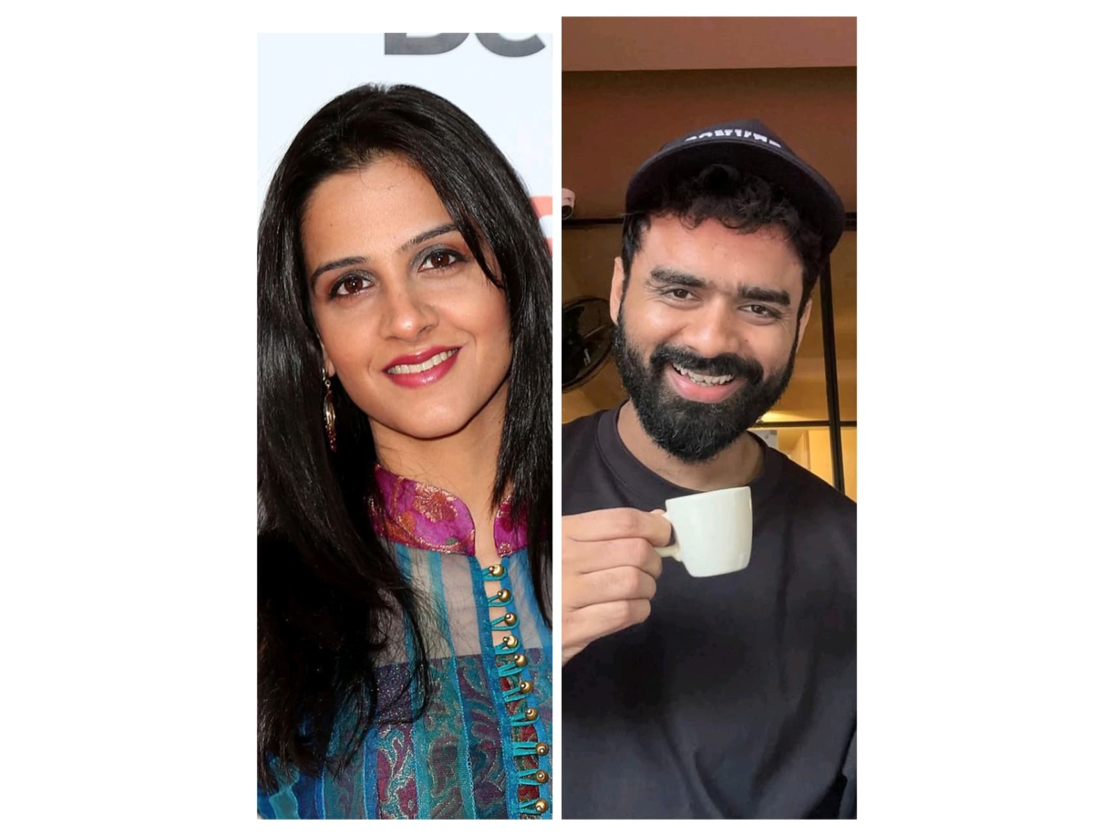 Prabhleen Sandhu (Founder -Almighty Motion Picture) and Amrit Raj Gupta (Director)