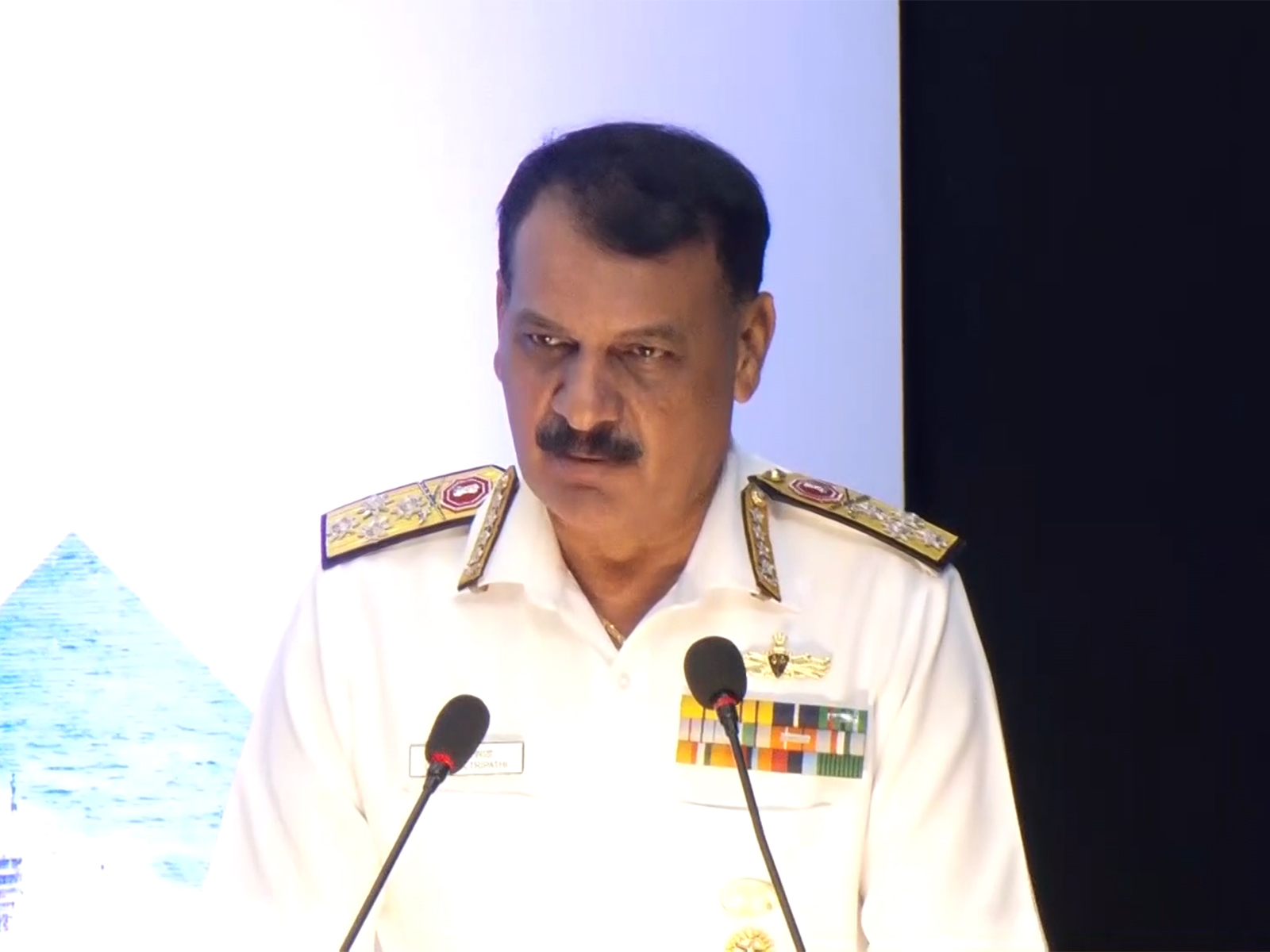 Navy chief Admiral Dinesh K Tripathi (Photo/ANI)