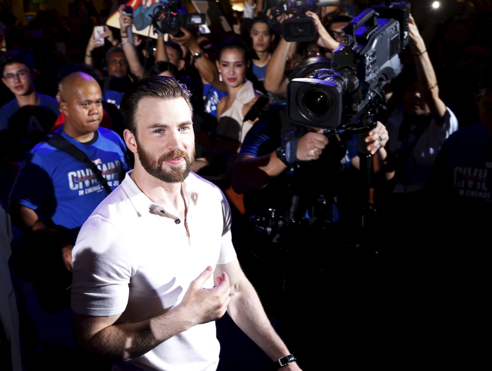 Actor Chris Evans (Image source: Reuters)