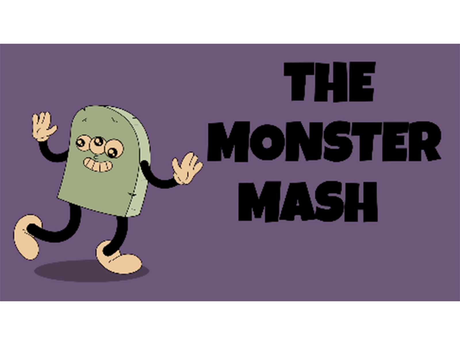 The Monster Mash song (Image source: YouTube)