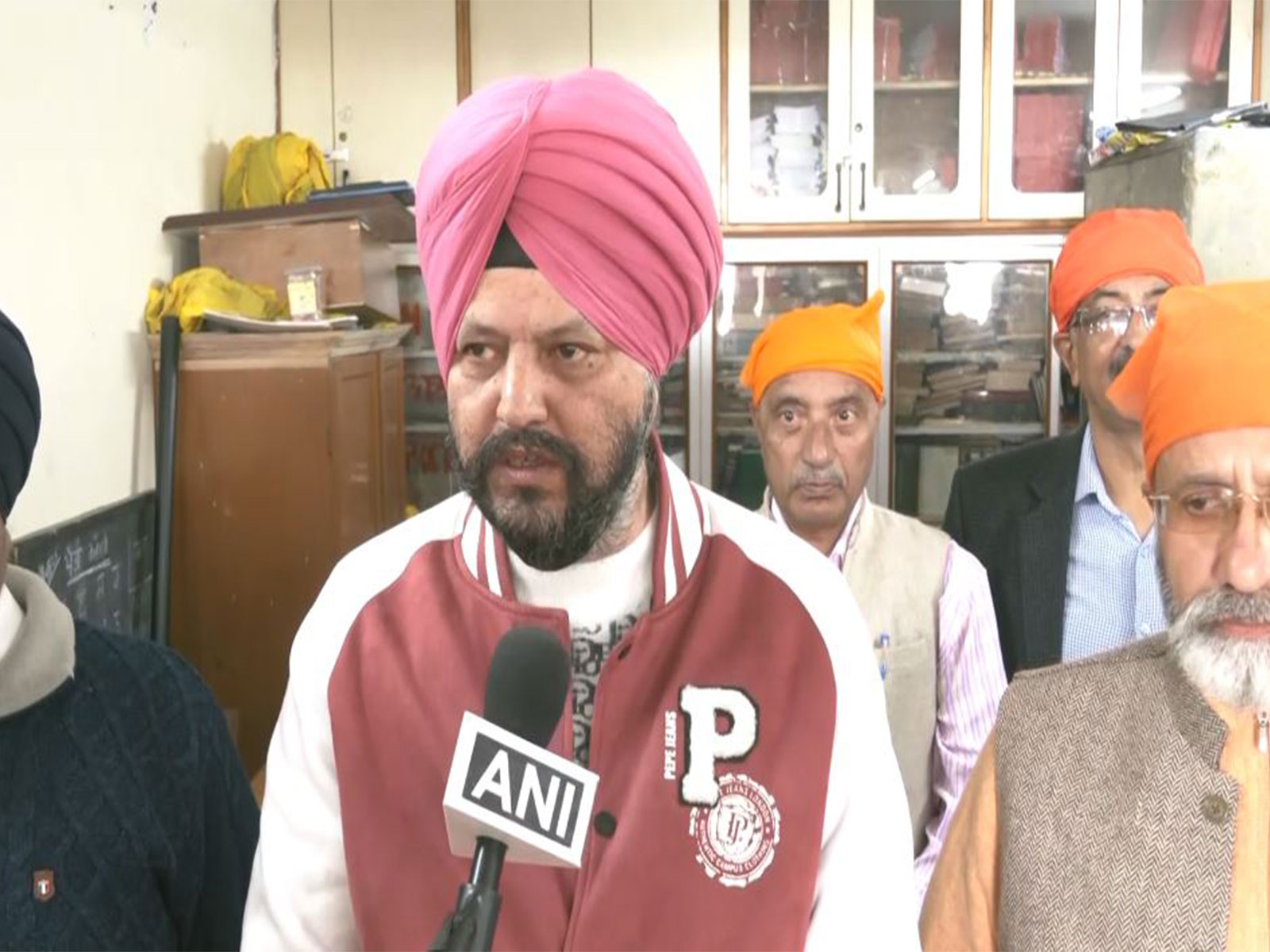 Jaswinder Singh, President of Gurudwara Singh Sabha, Shimla (Photo/ANI)