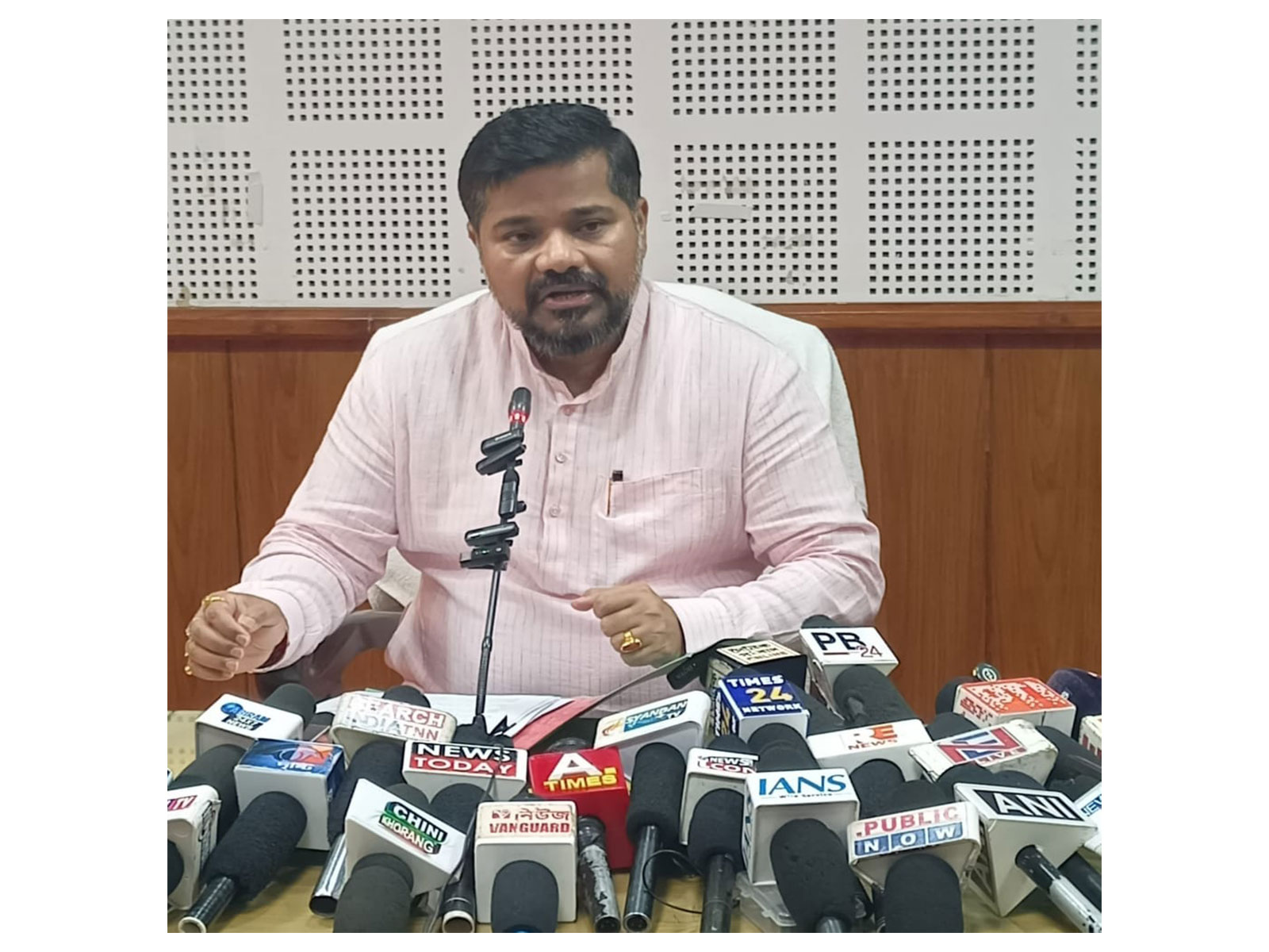 Tripura Minister Sushanta Chowdhury (Photo/ANI)