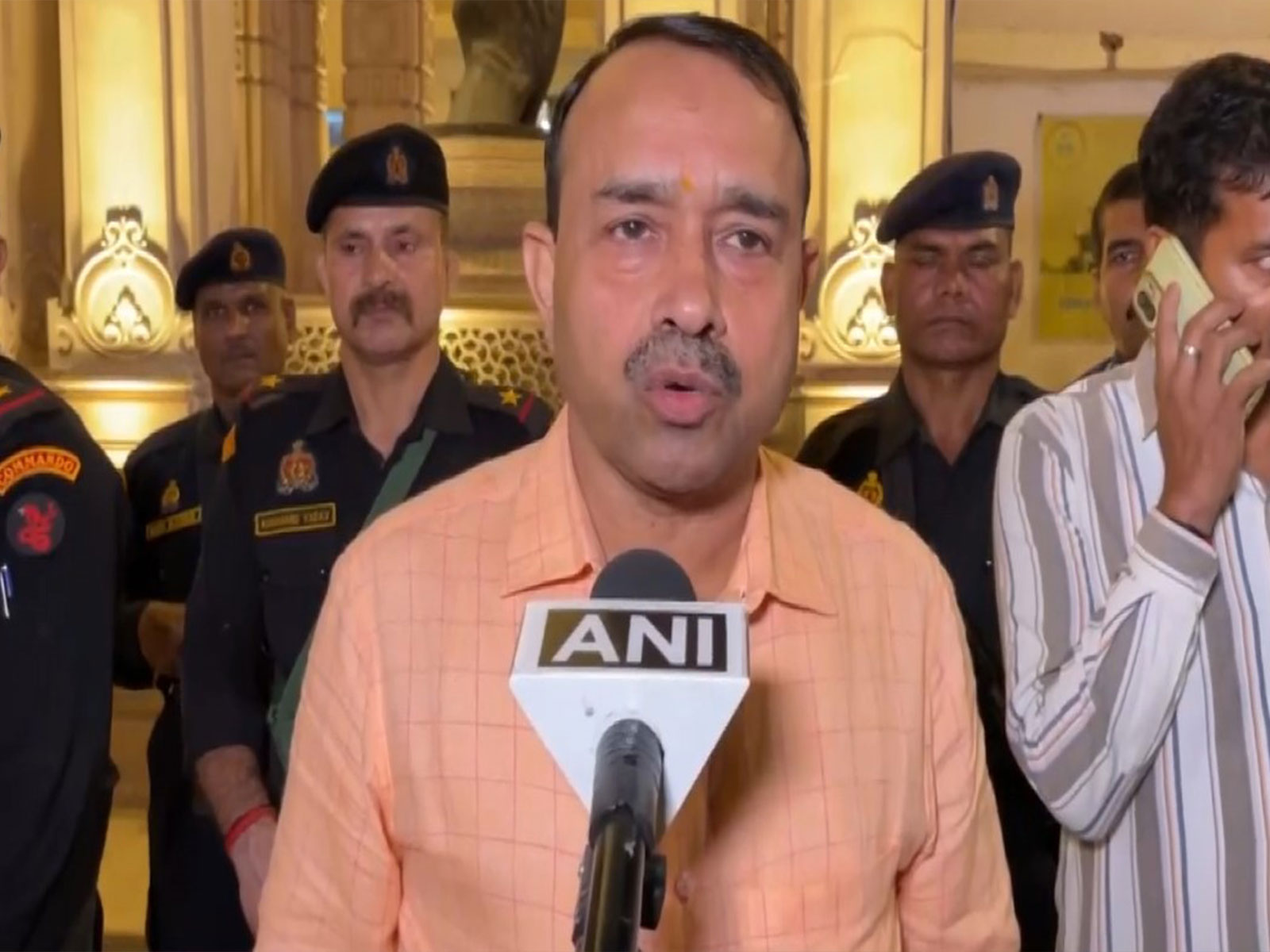 Superintendent of Police (Security) Balramchari Dubey (Photo/ANI)