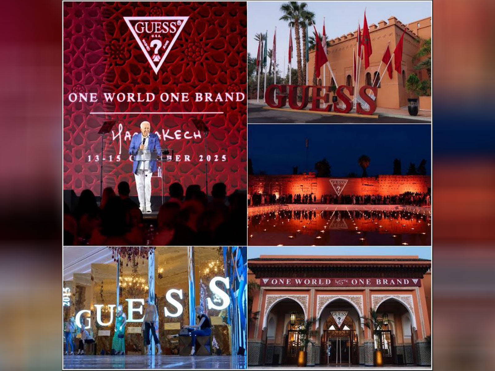Global Fashion Brand GUESS Celebrates 45 Year Anniversary with “One World, One Brand” Conference in Marrakesh