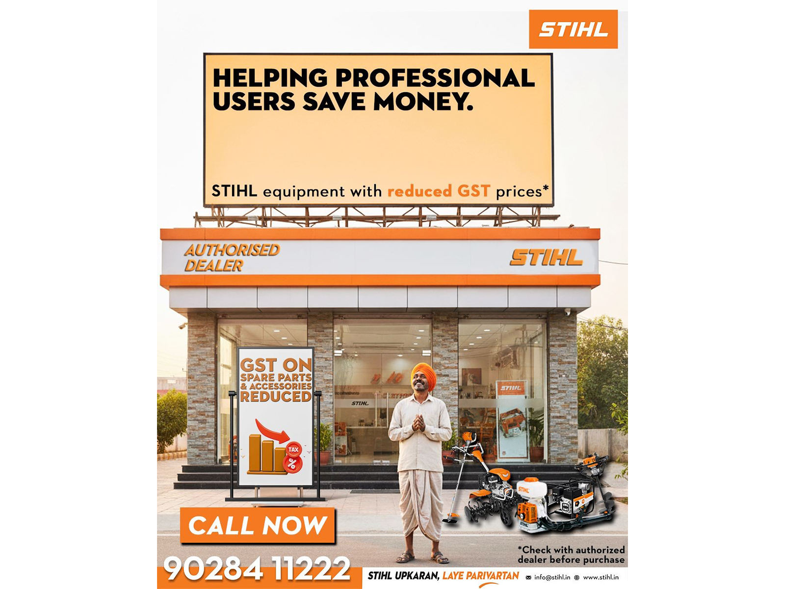 STIHL India welcomes GST rate cut, making advanced farming tools more affordable for Indian farmers