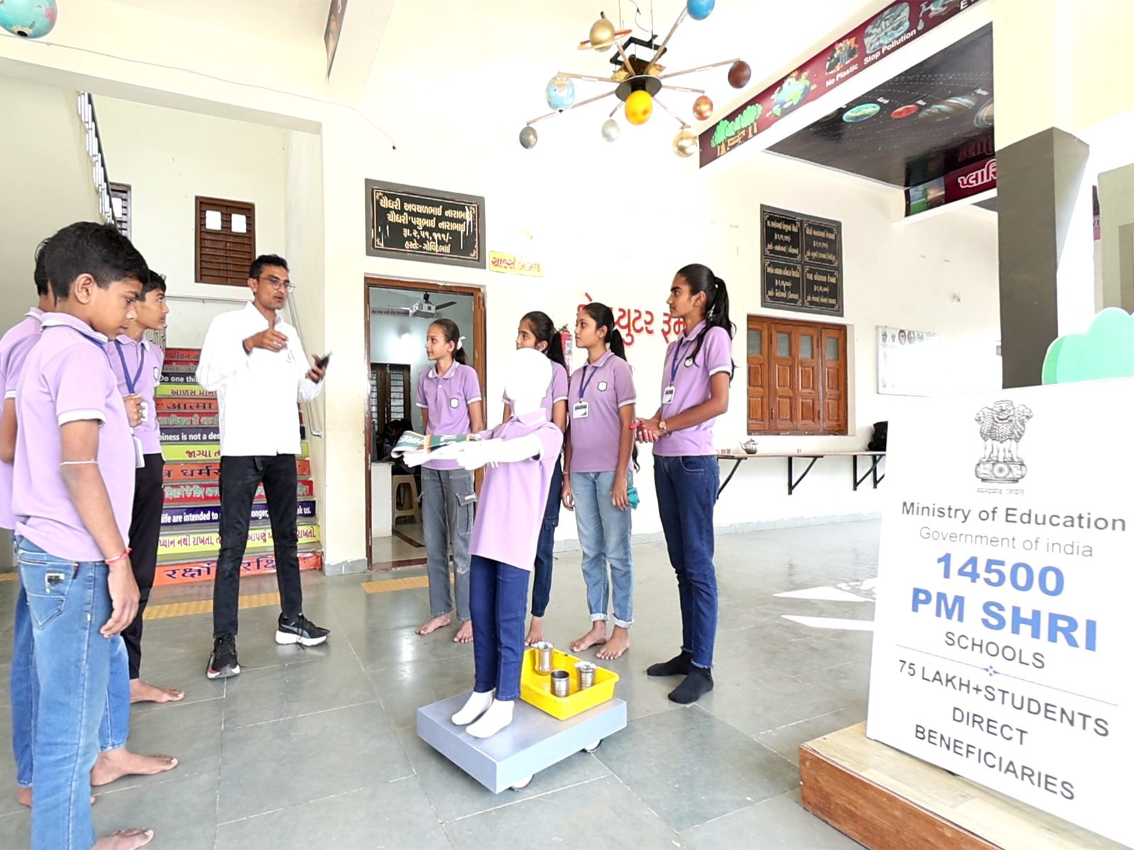 Robotics education transforms rural learning in Gujarat (Photo/ANI)