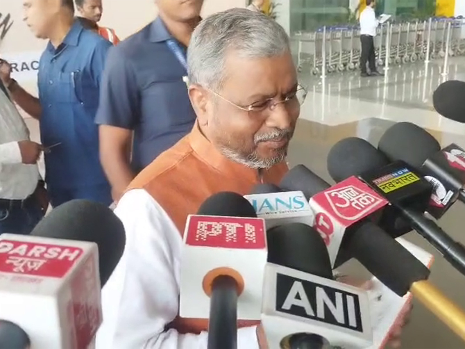 Jharkhand LoP and BJP leader Babulal Marandi (Photo/ANI)