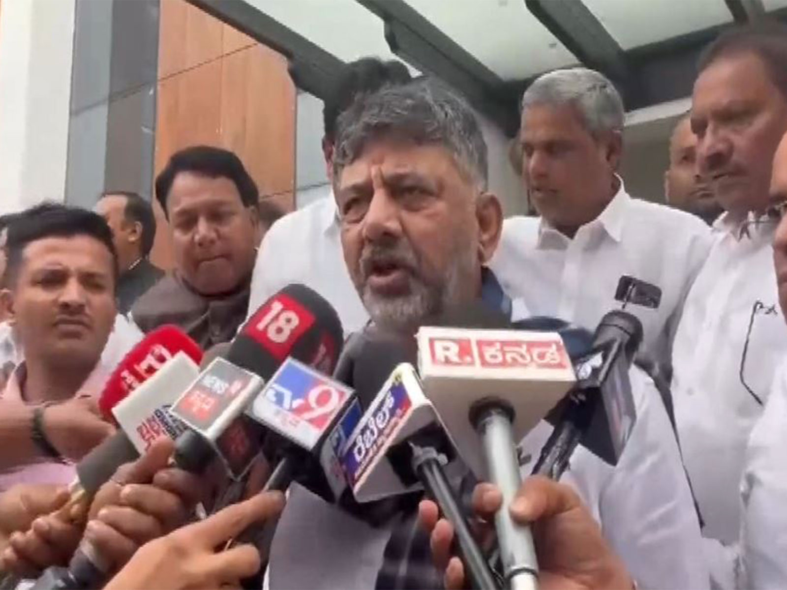 Karnataka Deputy Chief Minister DK Shivakumar (Photo/ANI)