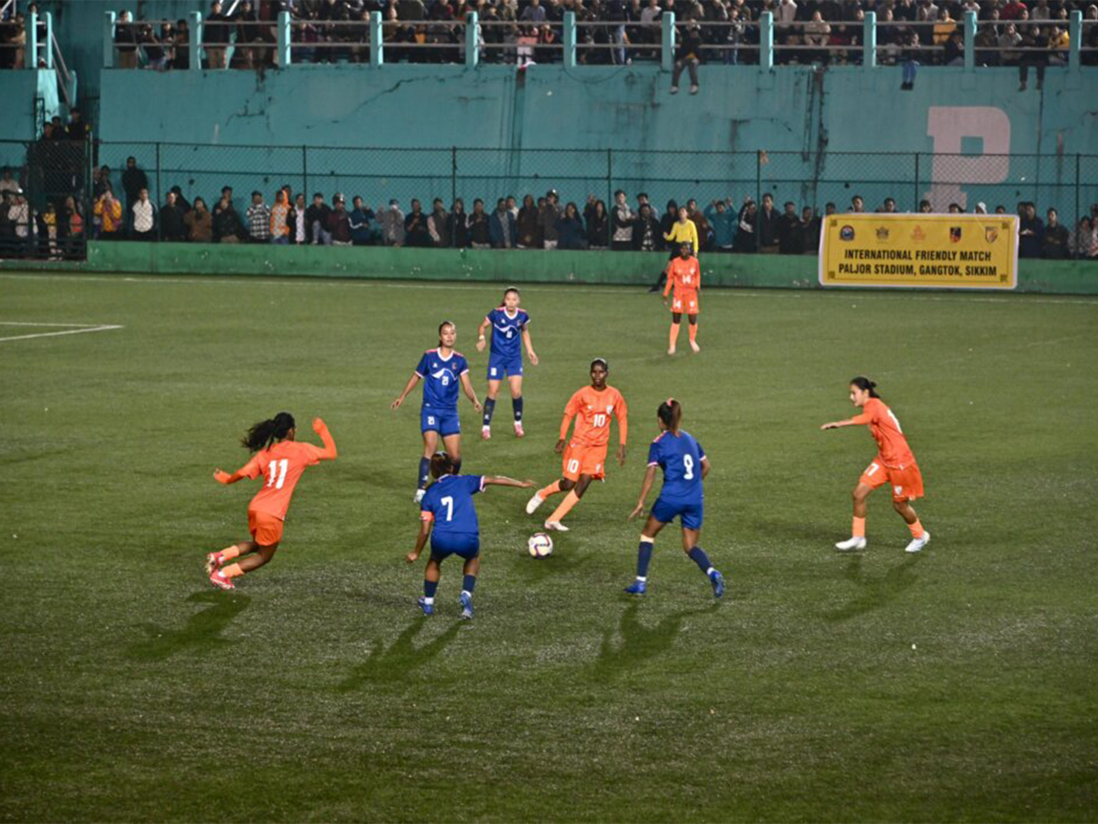 Indian women's football team in action (Photo: AIFF)