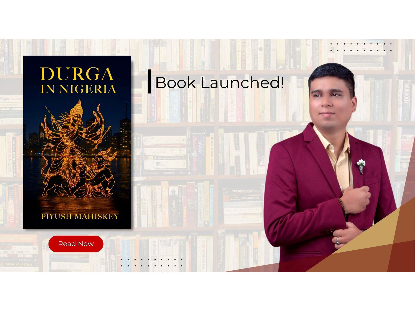 Quiet Power, Deep Faith — Durga in Nigeria by Piyush Mahiskey Launched