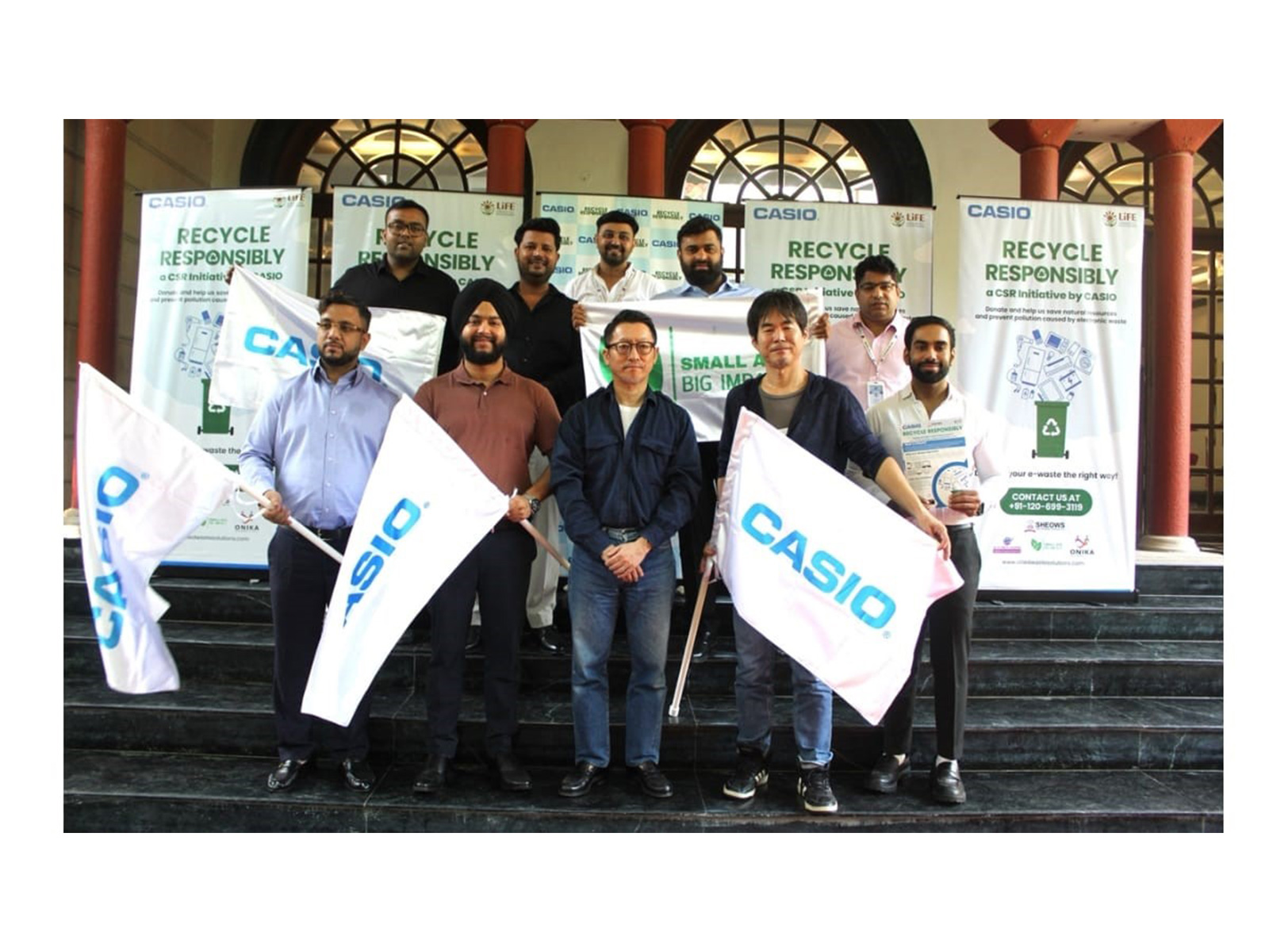Casio India's 'Recycle Responsibly' Campaign Engages Over 2 Million, Recycles 5.4 Tonnes of E-Waste in Delhi-NCR