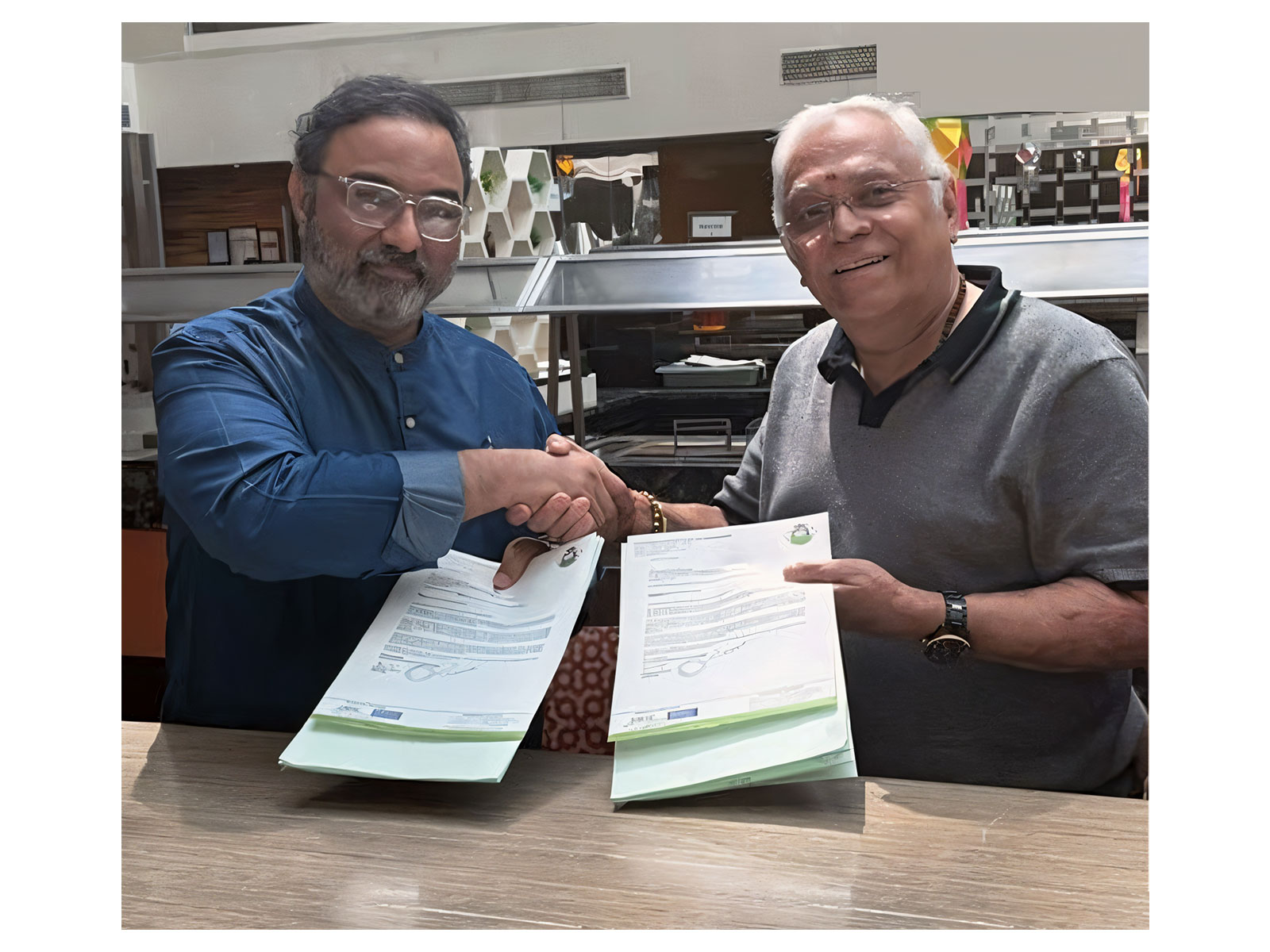 The Art of Living’s Sri Sri Rural Development Programme Trust (AOL-SSRDP) signs MoU with Svenska Institute of Technology The Art of Living’s Sri Sri Rural Development Programme Trust (AOL-SSRDP) signs MoU with Svenska Institute of Technology