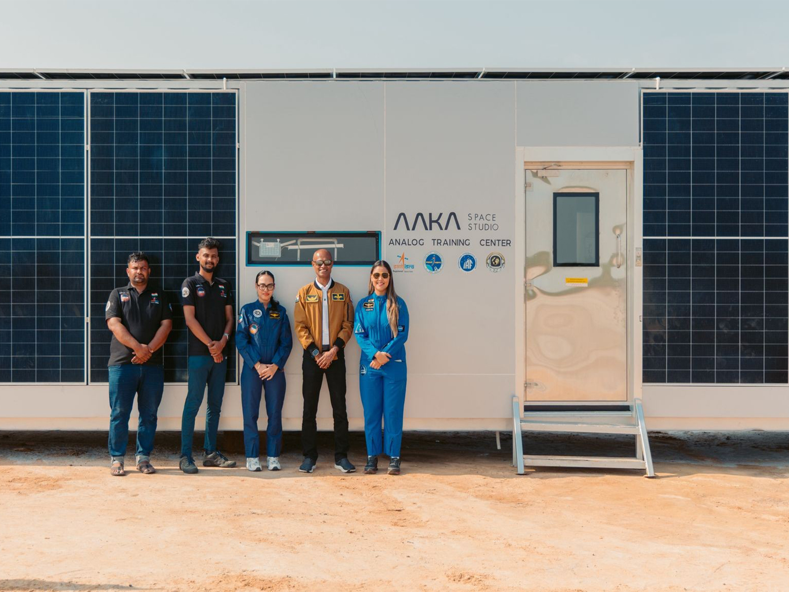 Mission Successfully concludes in Gujarat with Astronaut Prashant Nair as Mission Commander (Photo/Courtesy Aaka Space)