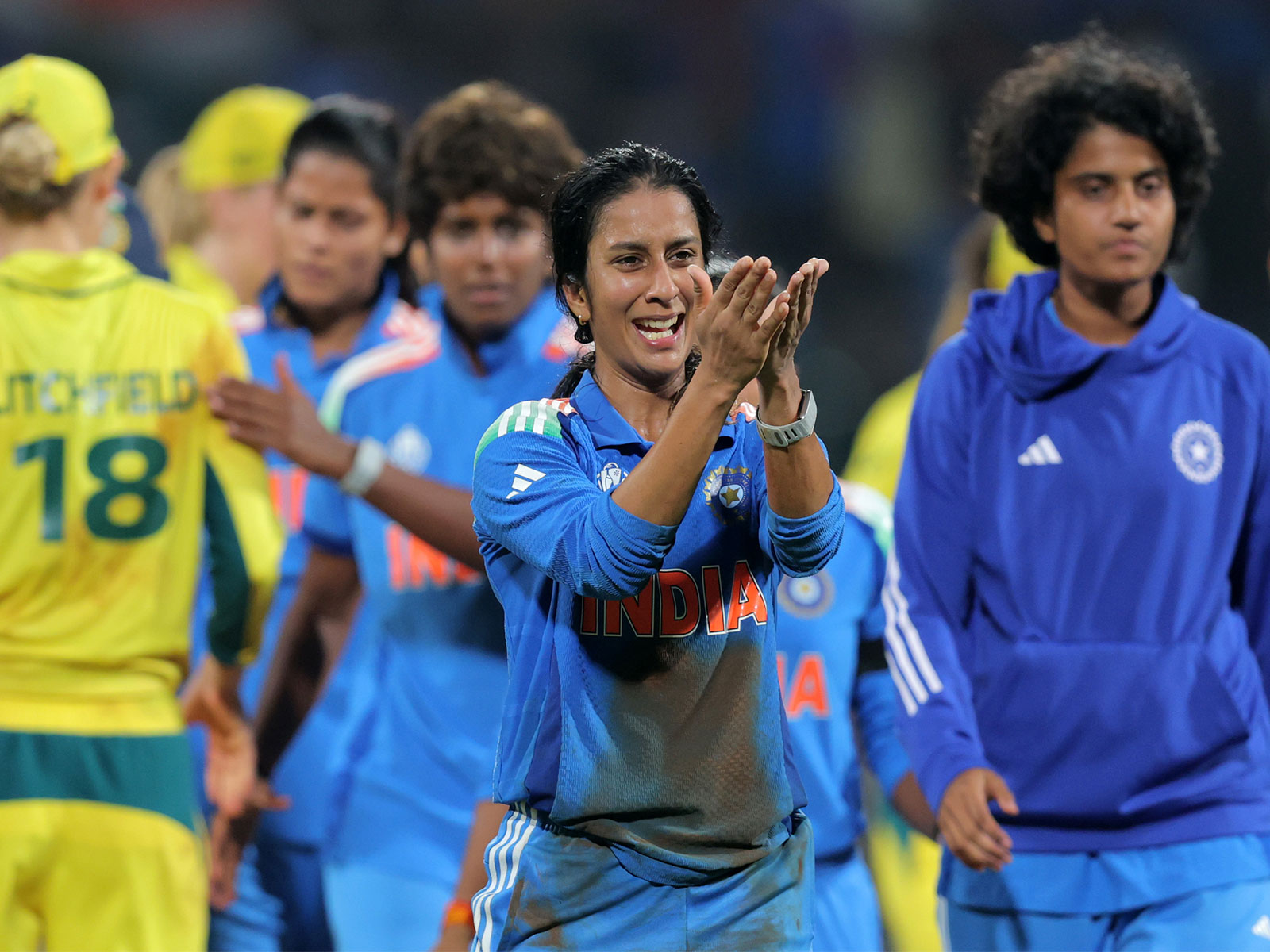 Jemimah Rodrigues. (Photo: @ICC X)