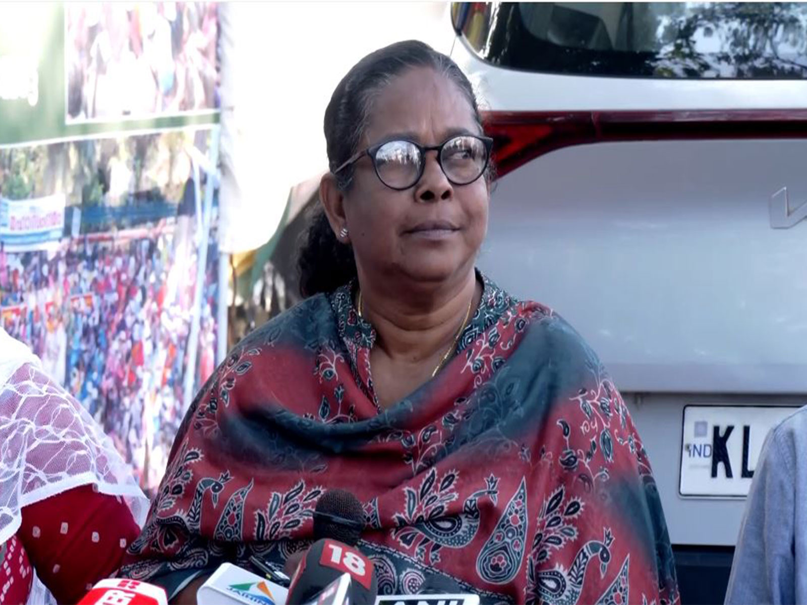 Asha Workers Association General Secretary, MA. Bindu (Photo/ANI)