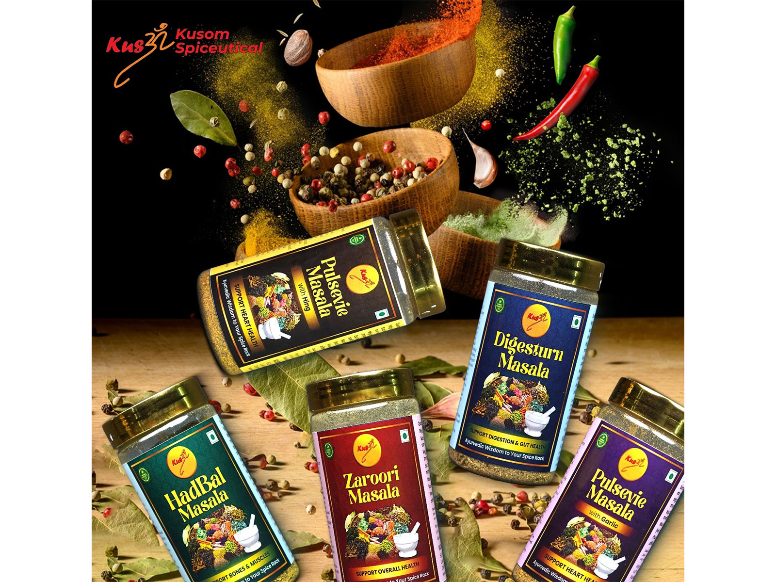 Rahul Mohan and Rakhi Goel's venture reimagines preventive healthcare by transforming everyday spices into therapeutic blends