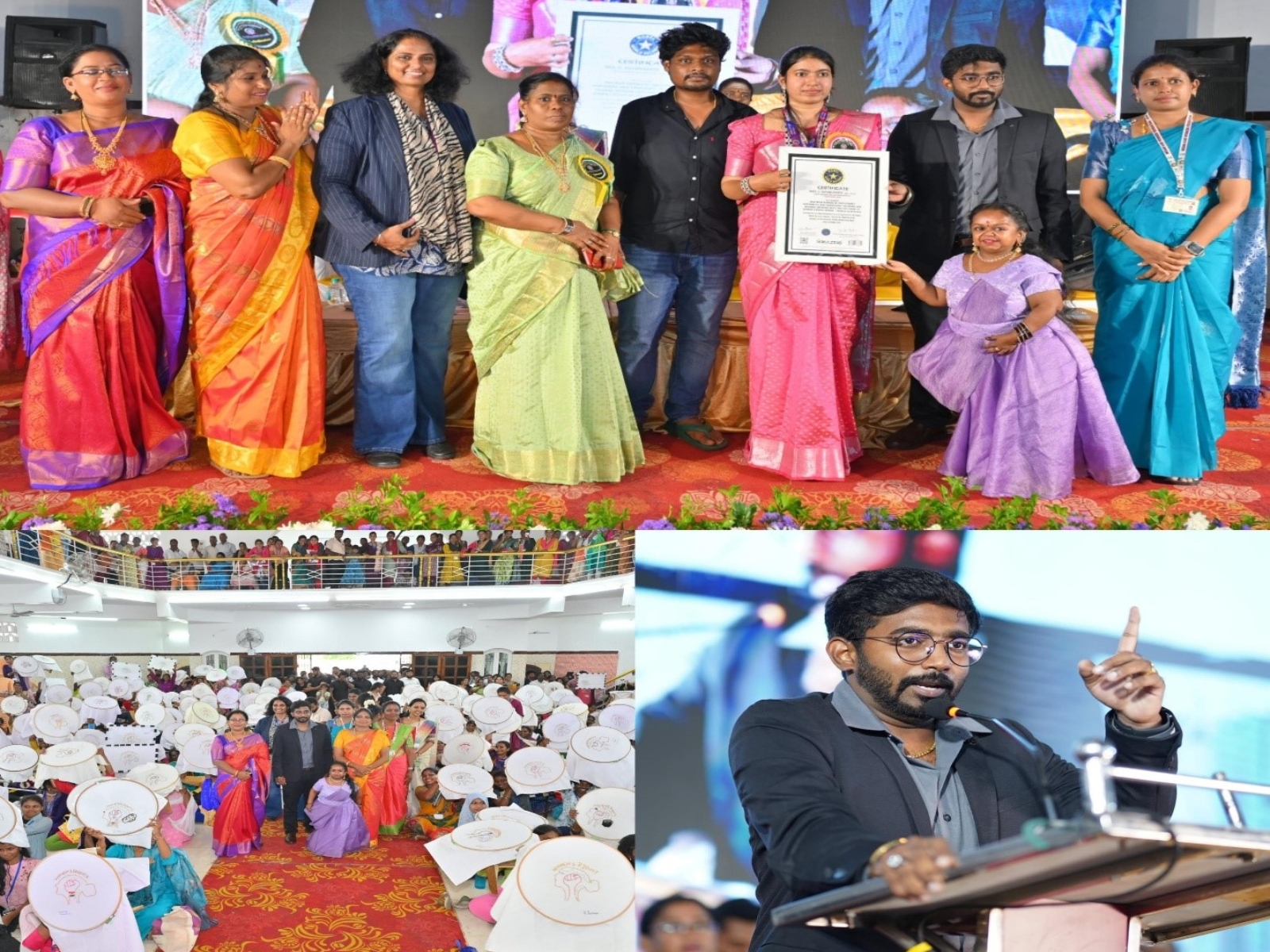 IAWF’s 3rd International Aari Workers Conference united 1,000 artisans launched a 12-benefit plan