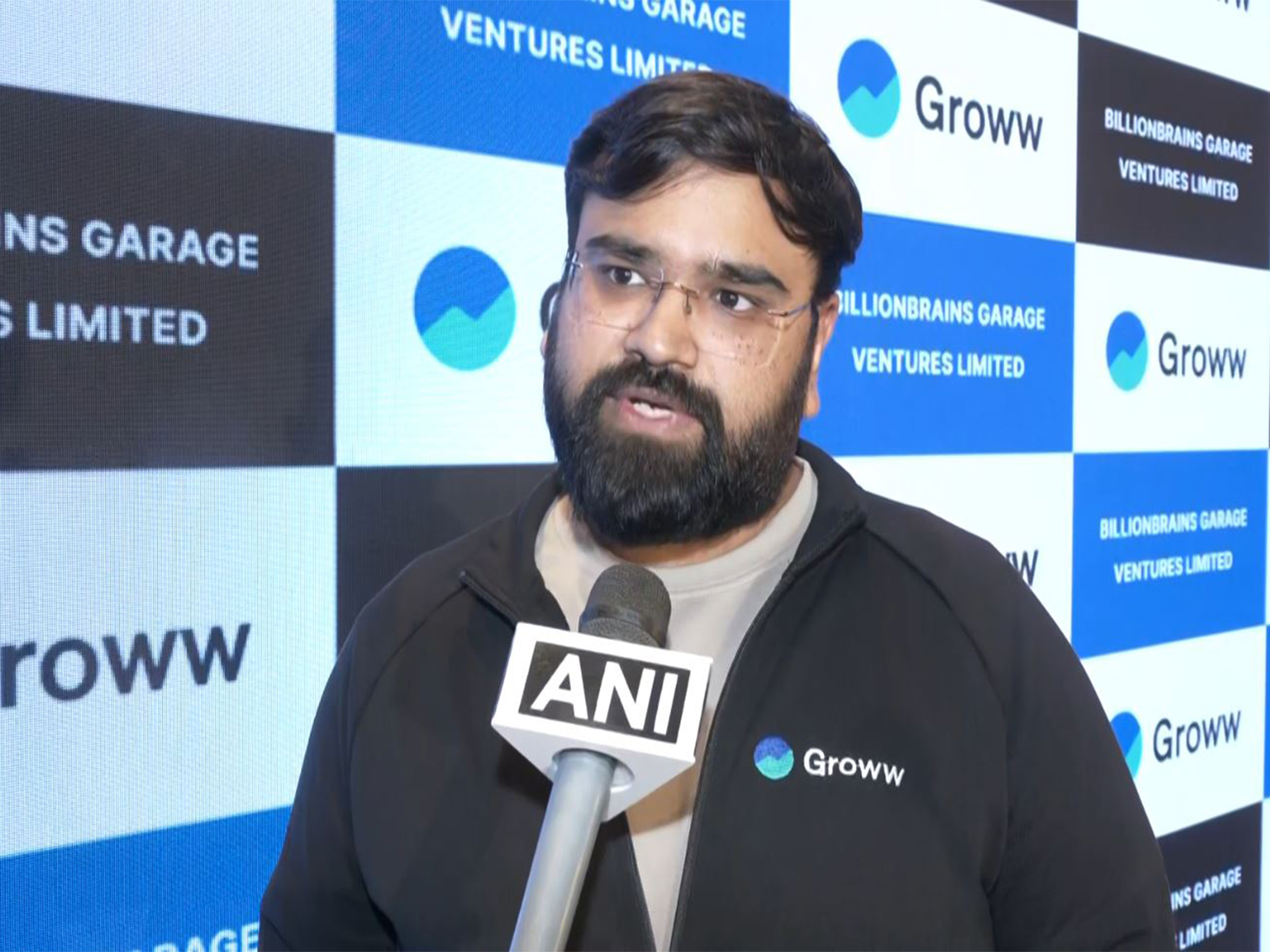 Ishan Bansal, Whole-Time Director and Chief Financial Officer of Billionbrains Garage Ventures Limited, the parent company of Groww (Image: ANI)