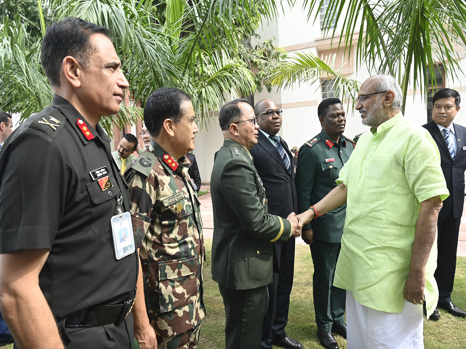 Vice President CP Radhakrishnan addresses delegates at 3rd IN-STEP programme (Photo: x/@VPIndia)