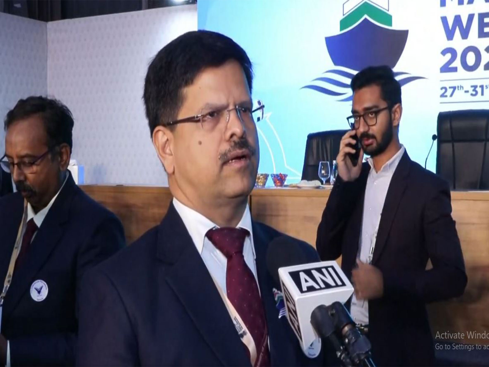 VOC Port Authority Chairman, Susanta Kumar Purohit (Photo/ANI)