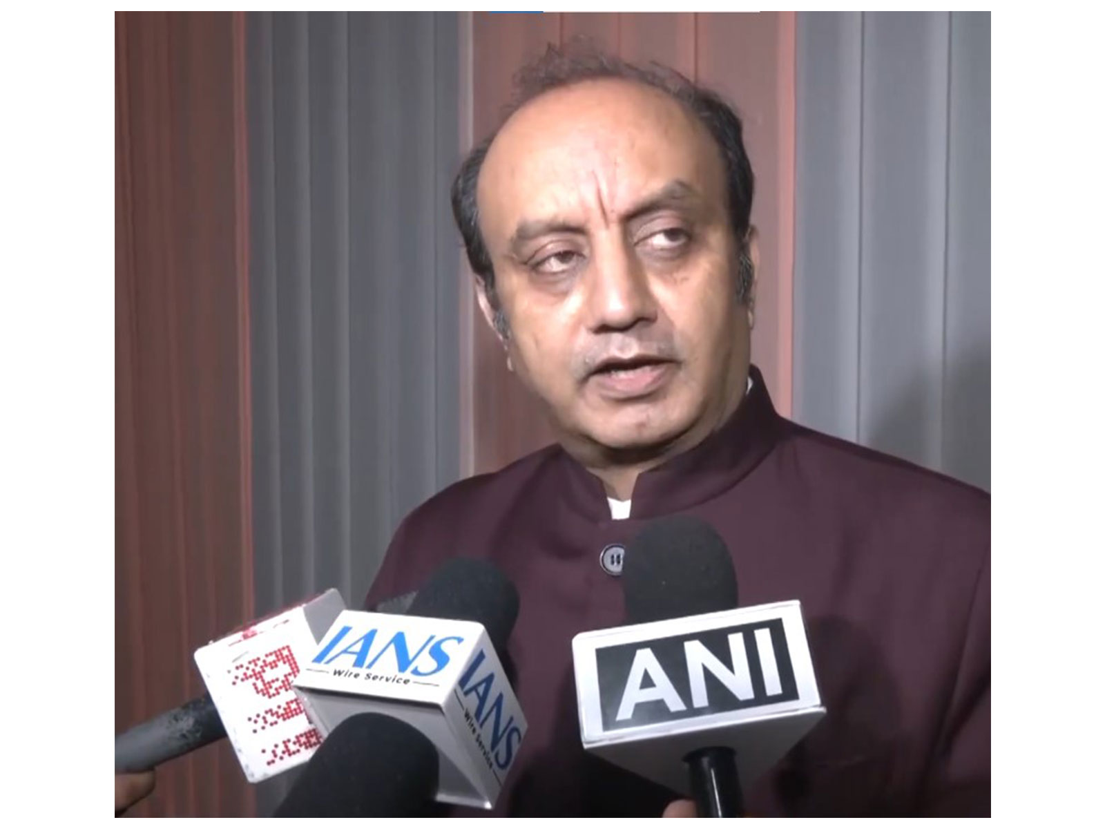 Bharatiya Janata Party (BJP) MP Sudhanshu Trivedi (Photo/ANI)
