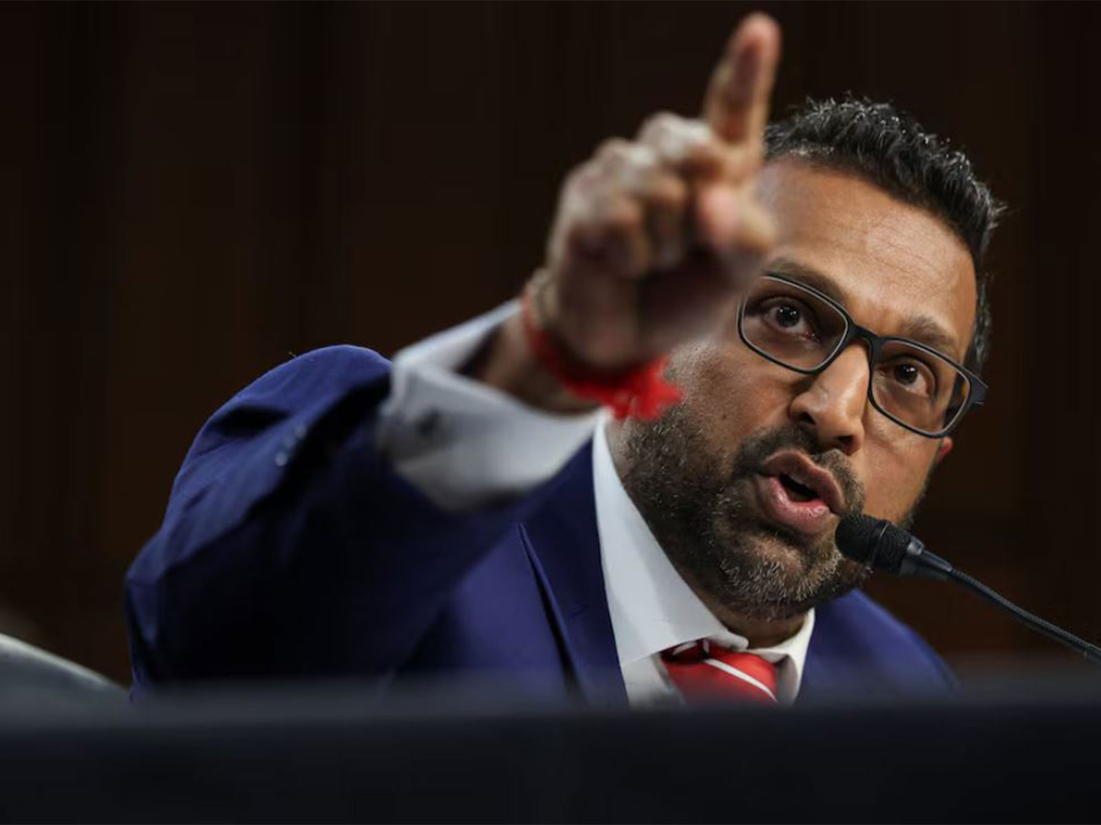 FBI Director Kash Patel (Photo/Reuters)