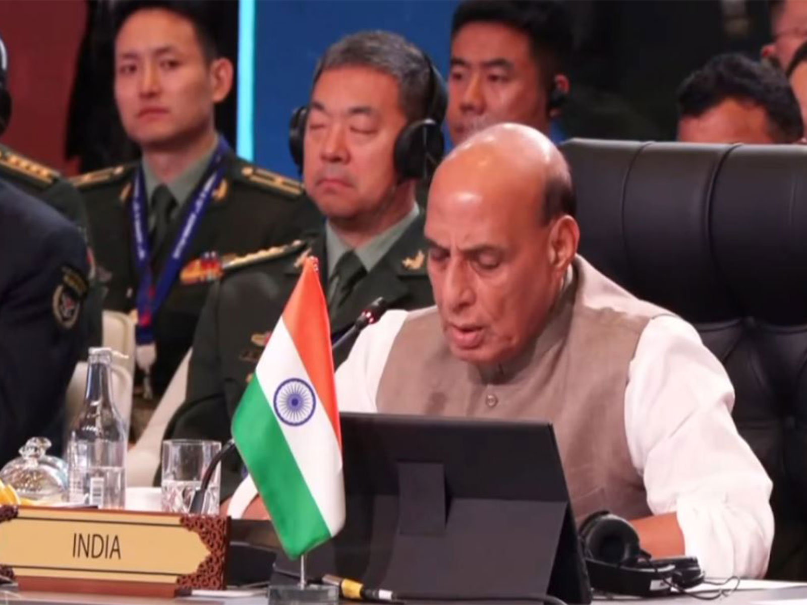 Defence Minister Rajnath Singh Addressing the 12th ADMM-Plus forum in Kuala Lumpur, Malaysia (Photo/X@rajnathsingh)